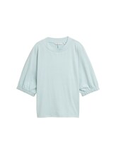 Ausgewählt, Boxy Fit T-Shirt von Tom Tailor, blau
