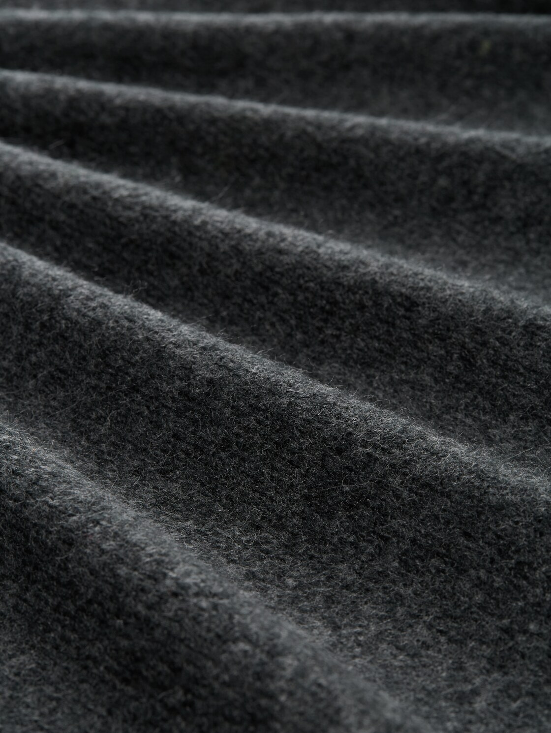 Cardigan mit Kapuze - Shale Grey Melange - Material-Ansicht