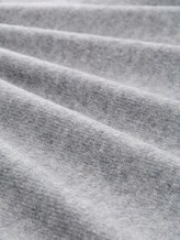 Cardigan mit Kapuze - Cement Grey Mélange - Material-Ansicht