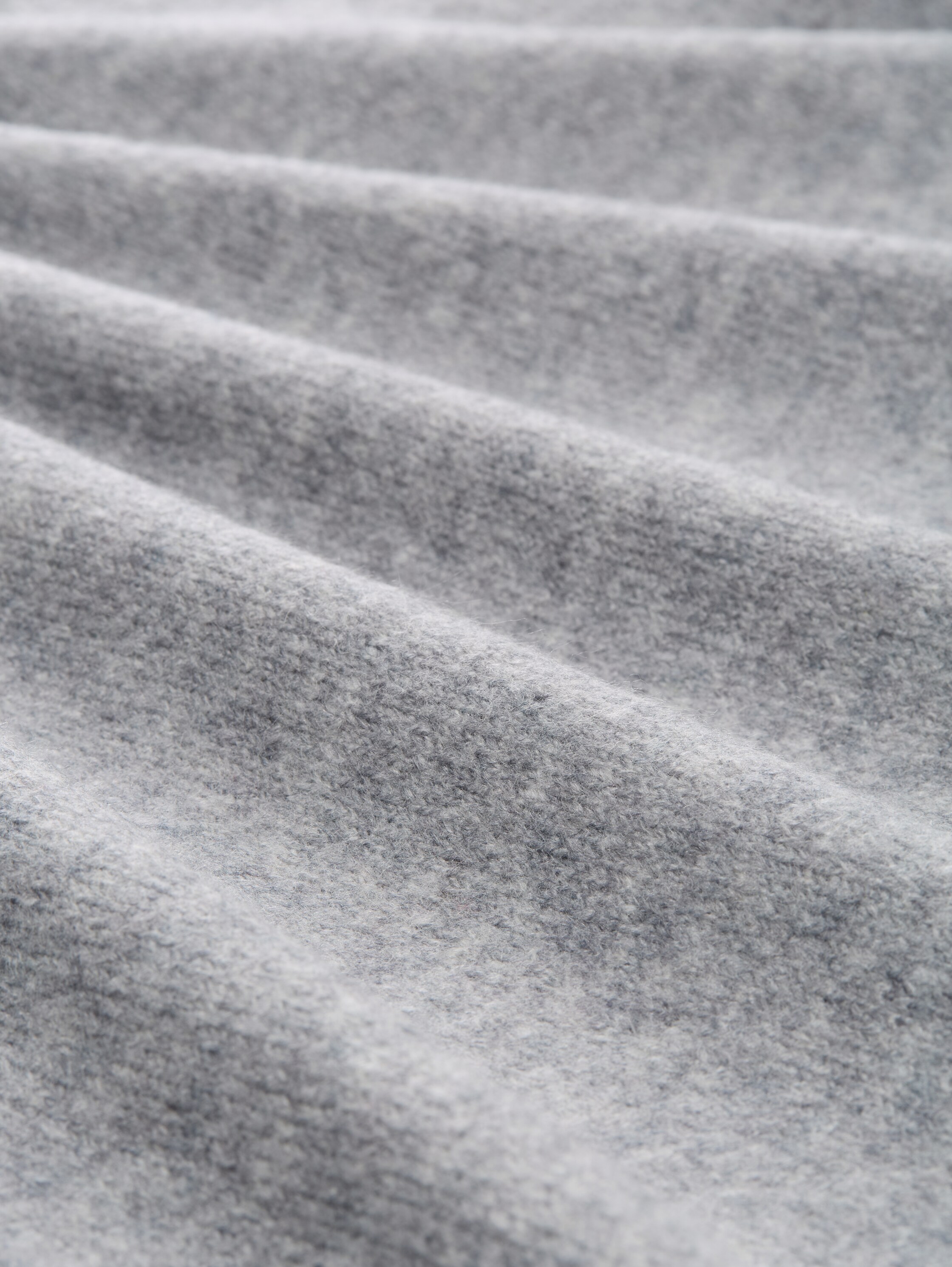 Cardigan with hood - cement_grey_mlange - 