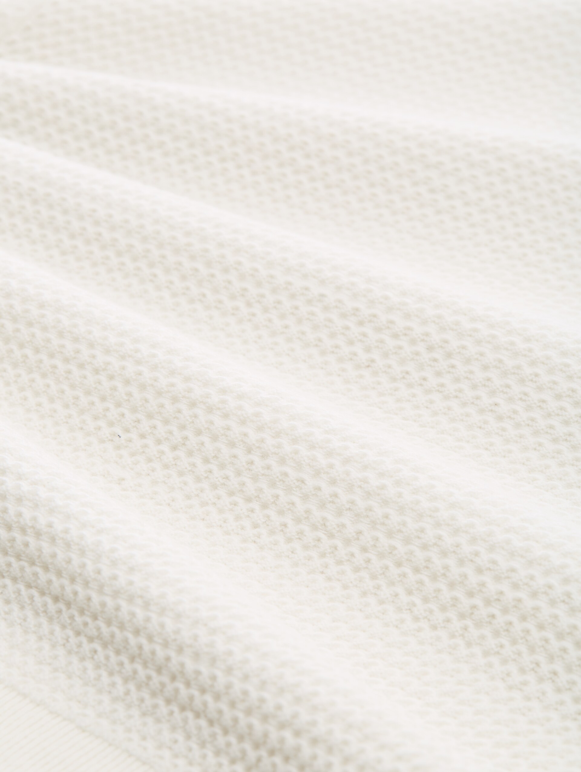 Strickpullover mit Rundhalsausschnitt - off white - Material-Ansicht