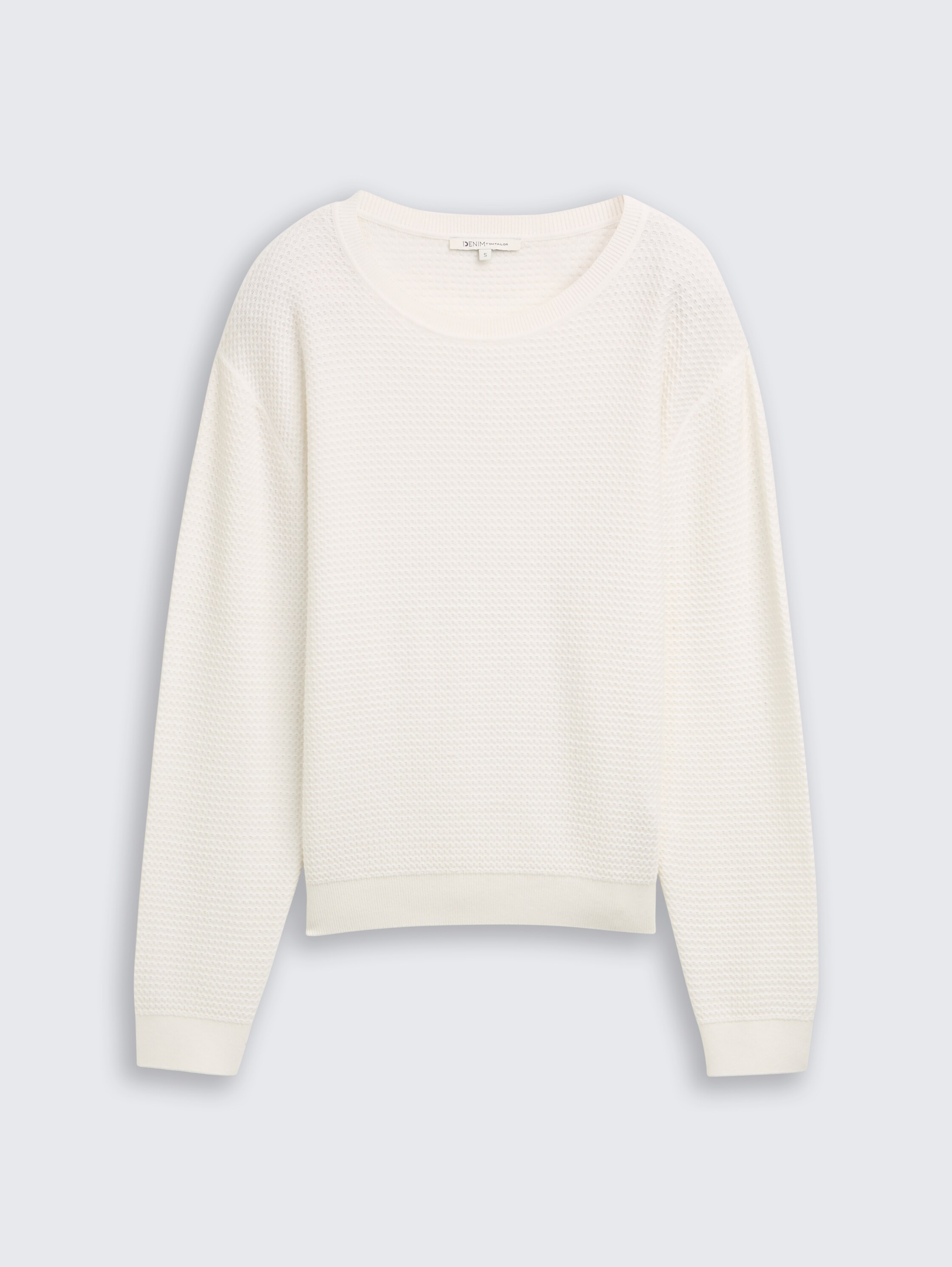 Strickpullover mit Rundhalsausschnitt - off_white_1 - 