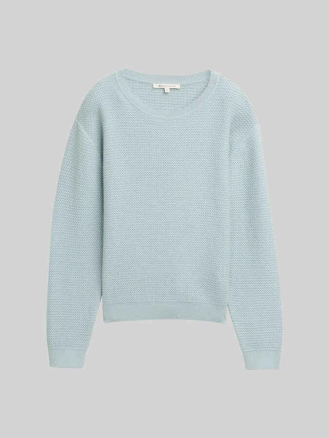 Sweat simple par Denim Female, Silver Cloud Blue