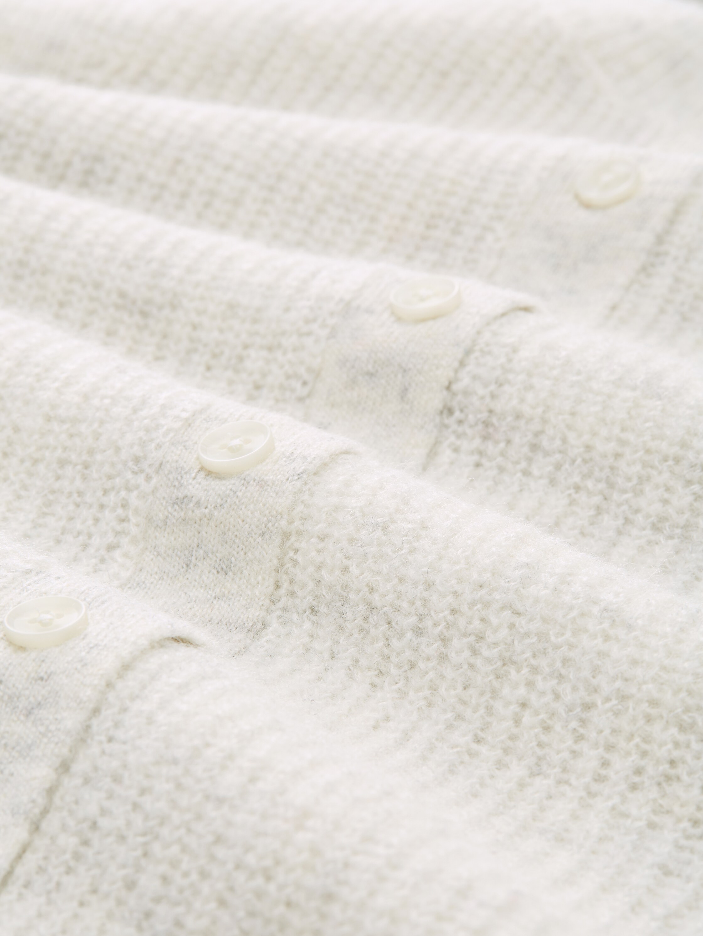 Trui met knoopsluiting - marble_beige_melange - 