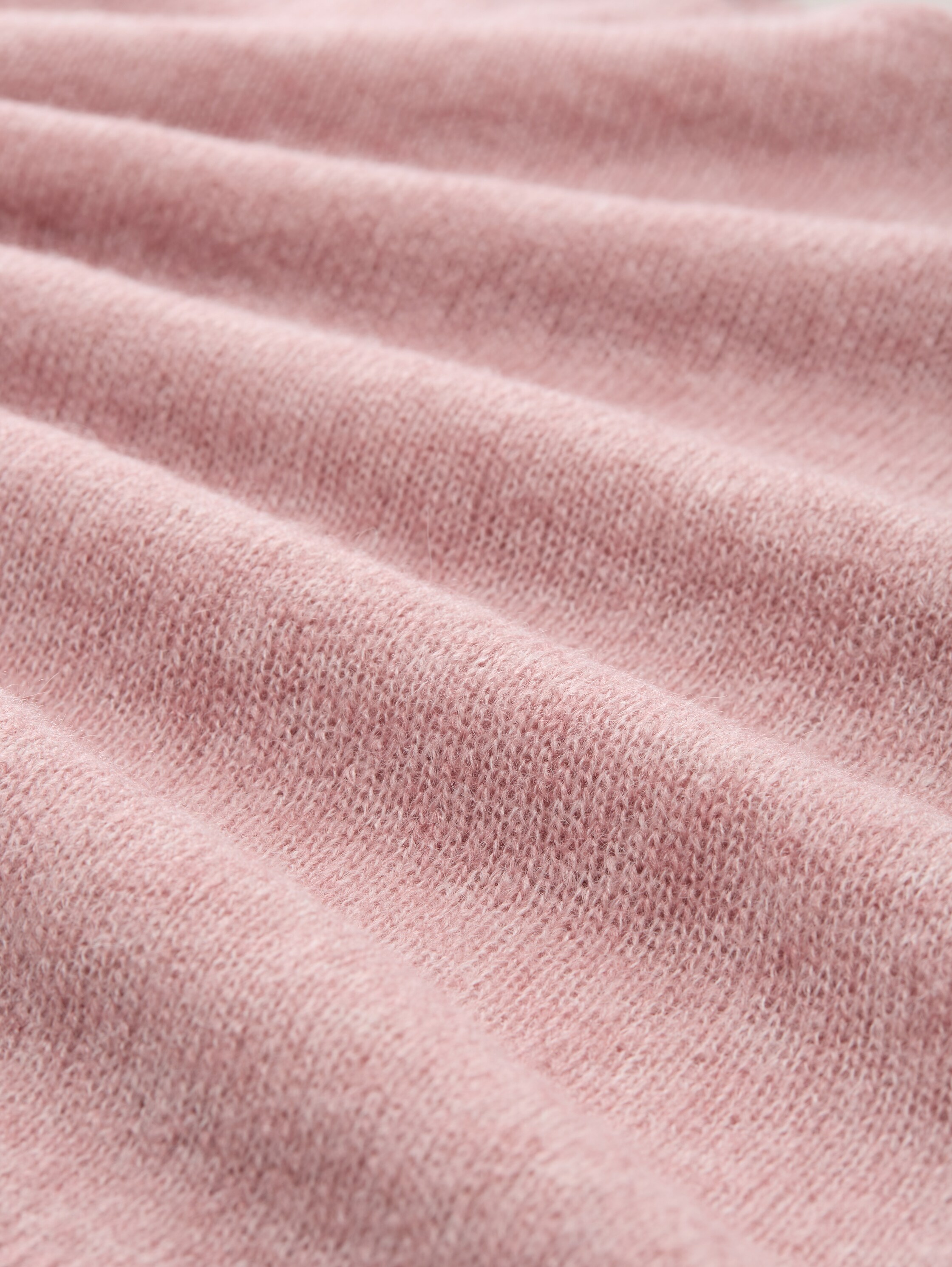 Strickpullover mit U-Boot-Ausschnitt - antique_rose_melange - 