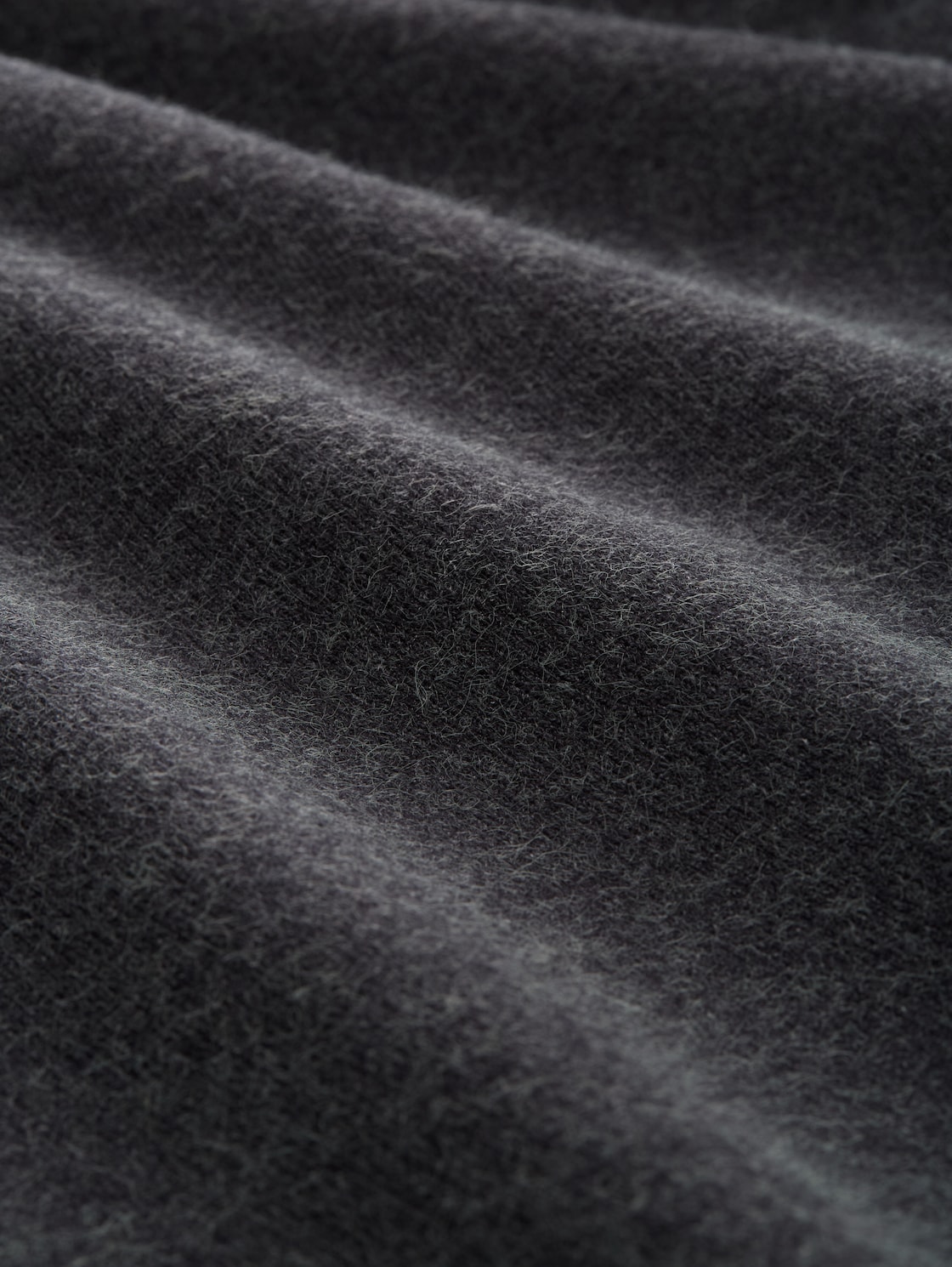 Mini Skater Strickrock - Shale Grey Melange - Material-Ansicht