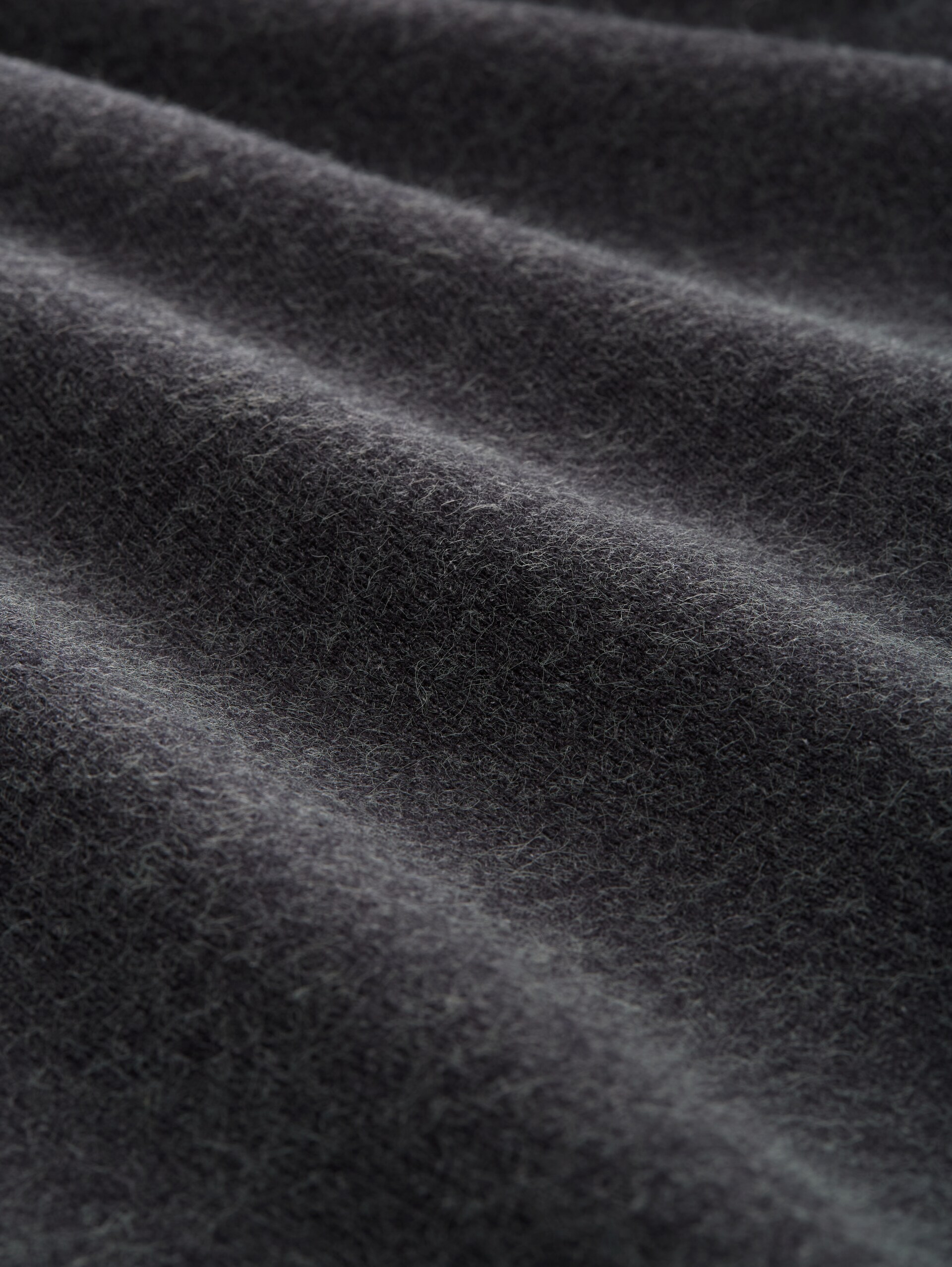 Mini Skater Strickrock - Shale Grey Melange - Material-Ansicht