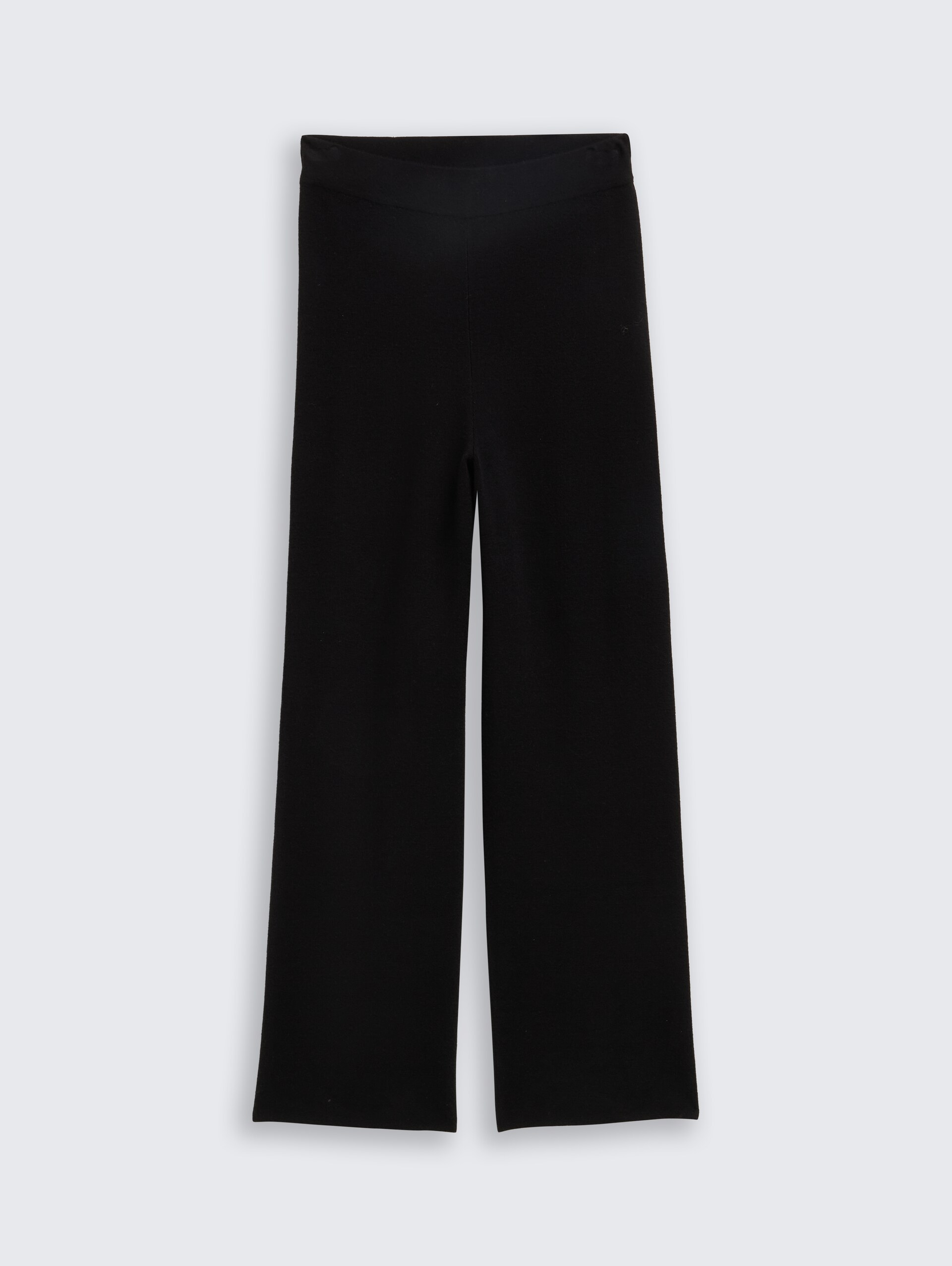 Straight Strickhose - deep black - Vorder-Produkt-Ansicht