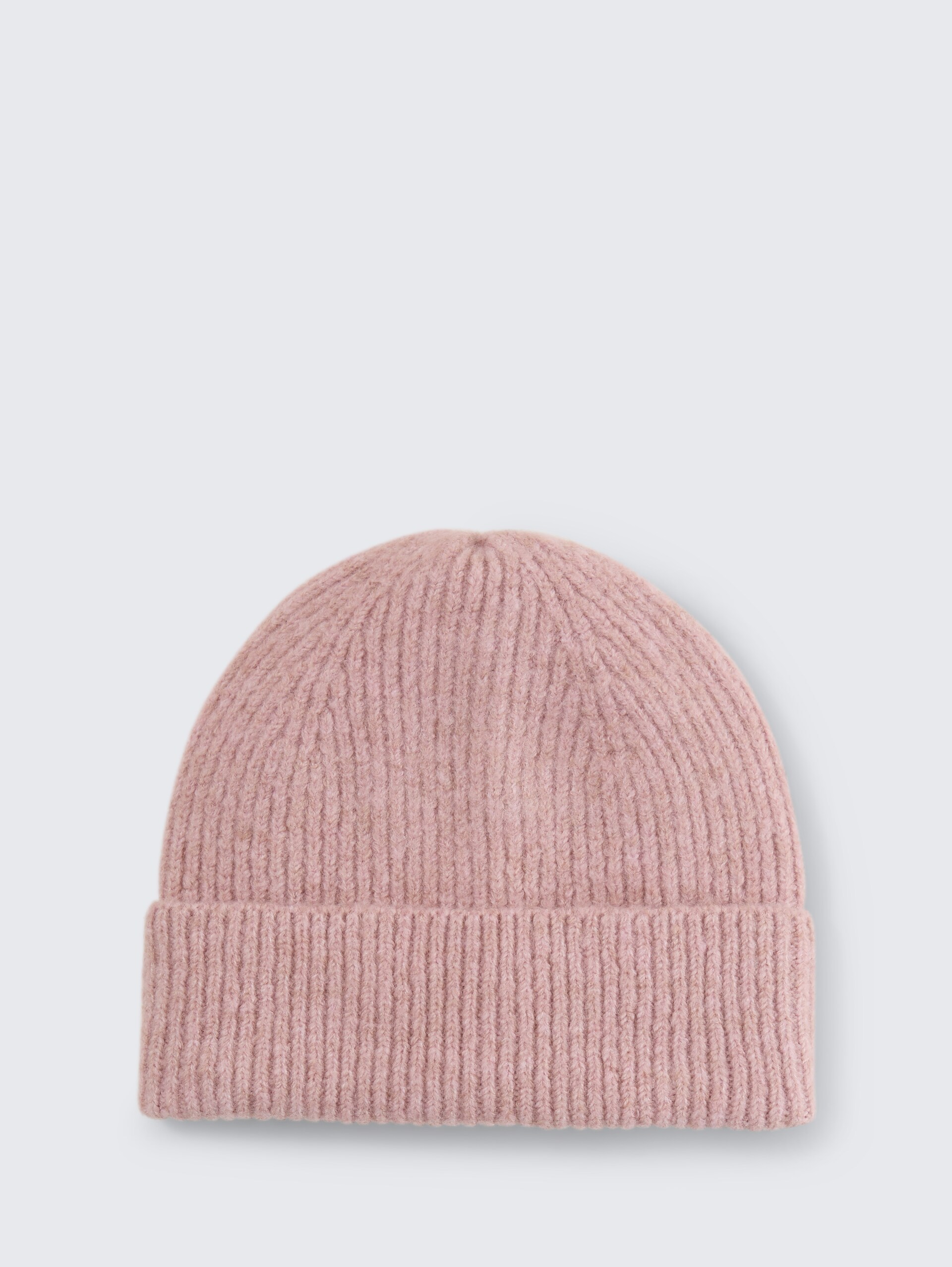 Cosy Beanie Mütze - Antique Rose Melange - Vorder-Produkt-Ansicht