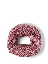 Sélectionné, Foulard loop avec motif par Tom Tailor, rouge