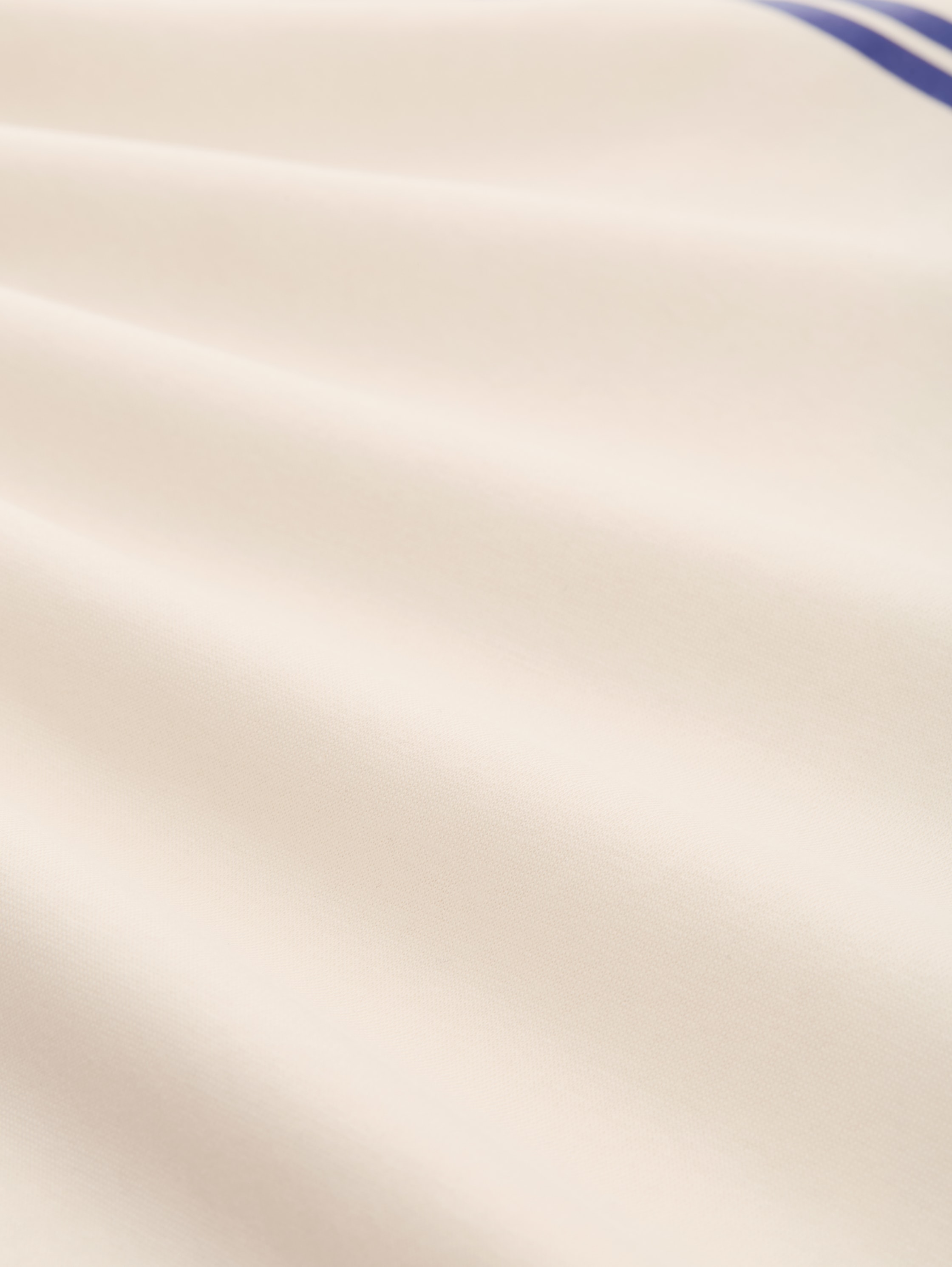 Crewneck Sweatshirt mit Print - Gardenia White - Material-Ansicht