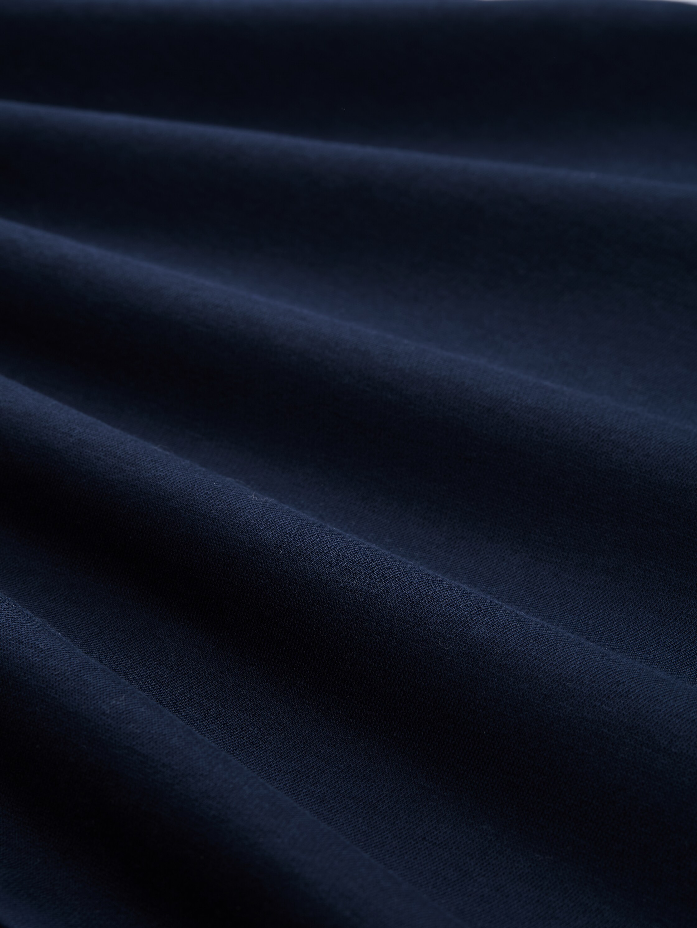 Crewneck Sweatshirt mit Print - sky captain blue - Material-Ansicht