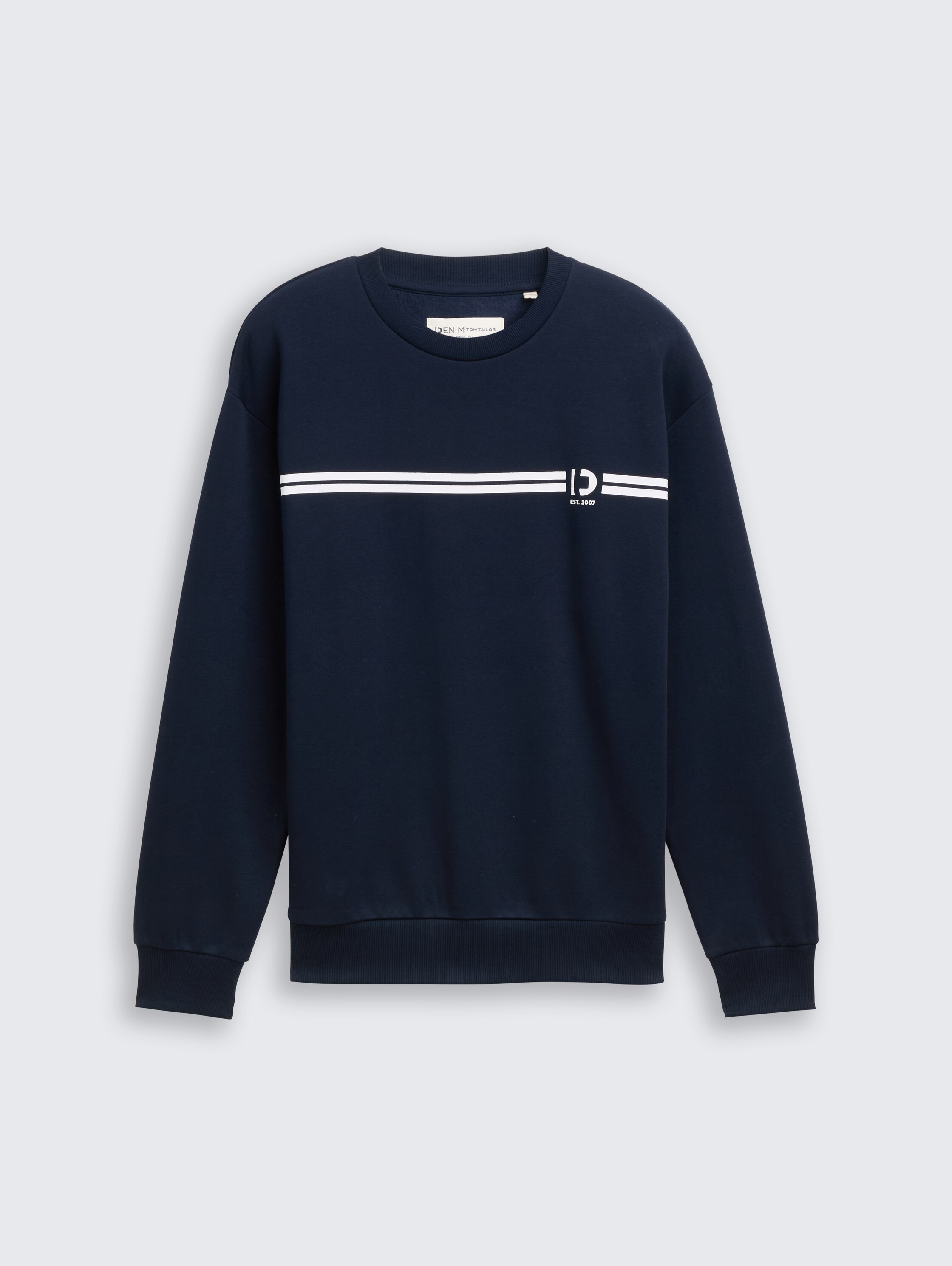 Crewneck Sweatshirt mit Print - sky captain blue - Vorder-Produkt-Ansicht
