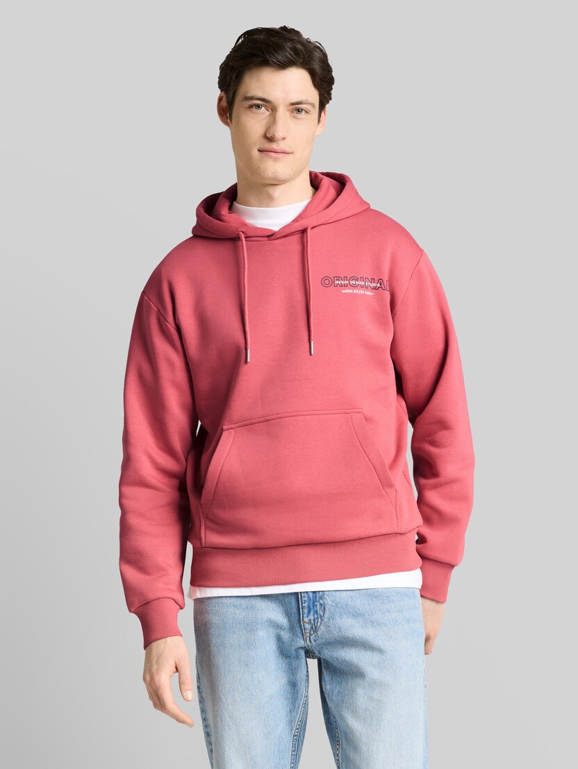 Hoodie met print door Denim Male, baroque rose