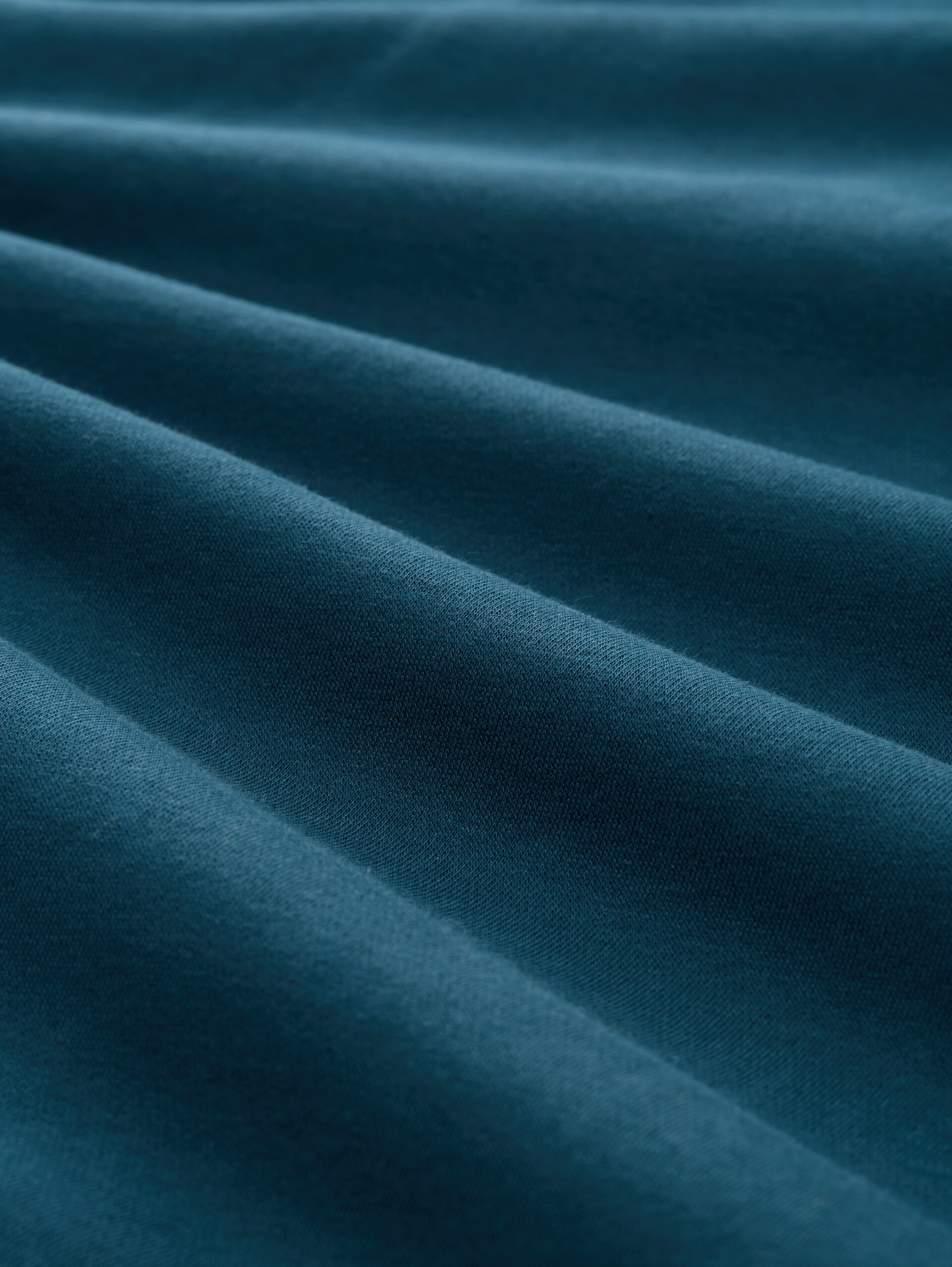 Hoodie with a print - deep pond green - Material view