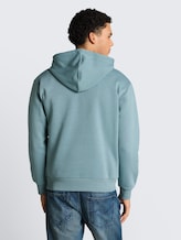 Sweat à capuche avec impression - citadel blue - Découpe Vue arrière du modèle