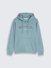 Sweat à capuche avec impression - citadel blue - Vue de face du produit