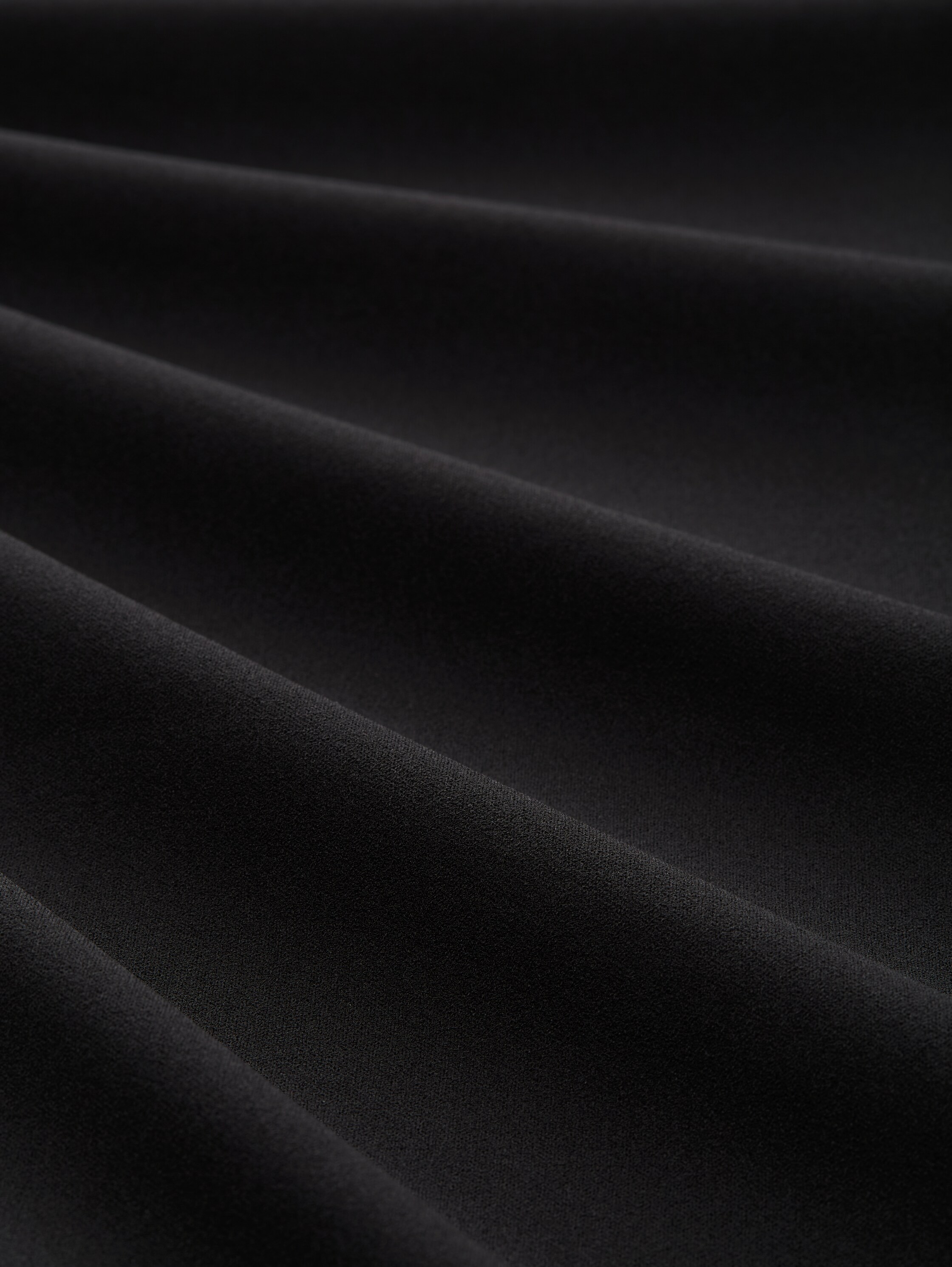 Pantalon large - deep black - Vue de la matière