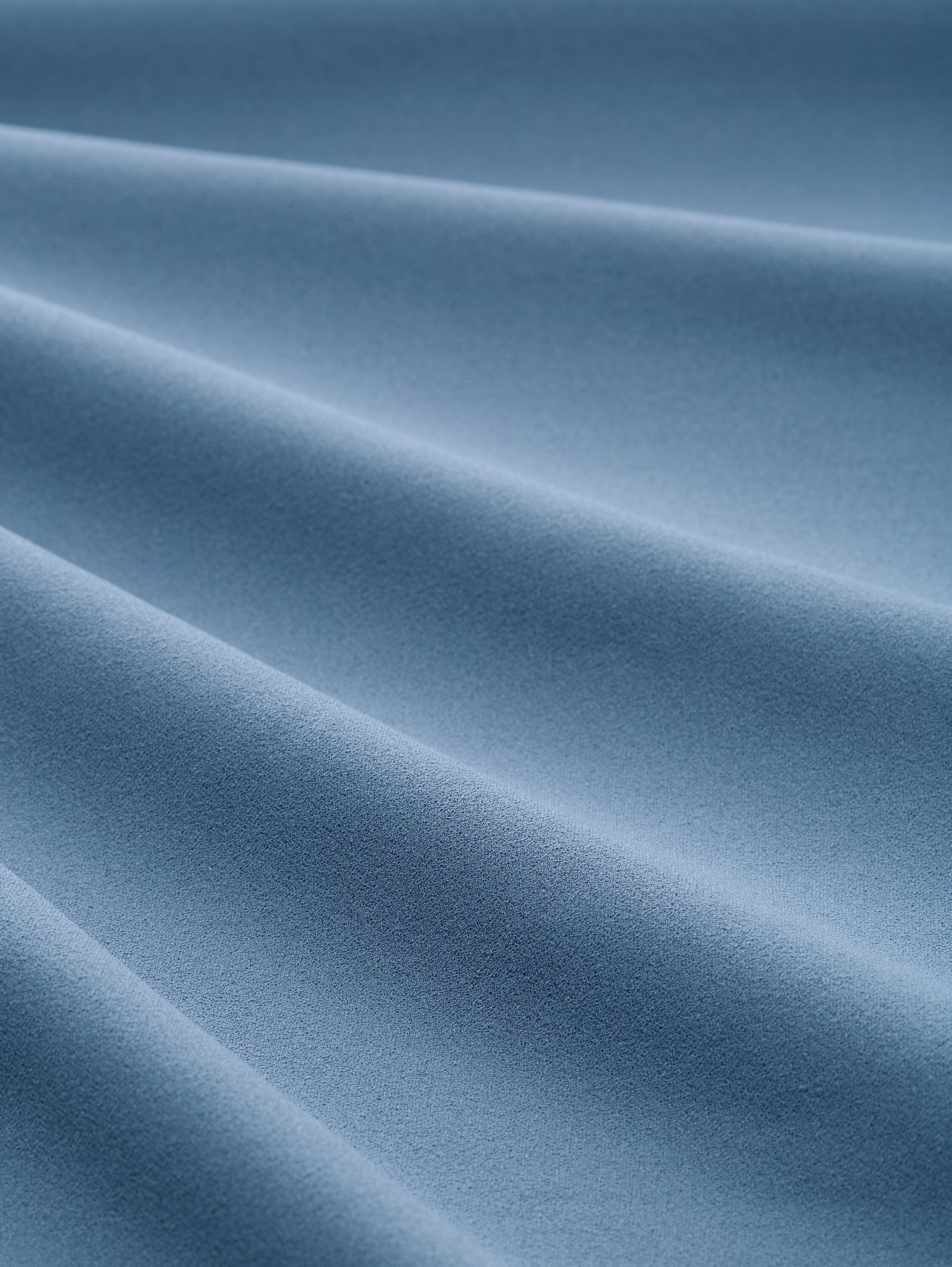 Wide Leg broek - dusty denim blue - Materiaalweergave