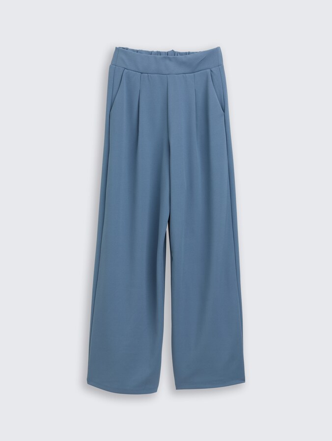 Wide Leg-broek door Denim Female, dusty denim blue