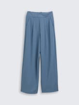 Broek met wijde pijpen - dusty denim blue - Product vooraanzicht