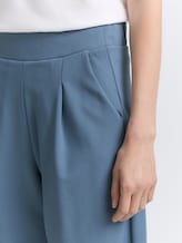 Broek met wijde pijpen - dusty denim blue - Detailaanzicht model