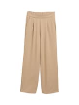 Selected, Wide Leg Trousers by Tom Tailor, brown