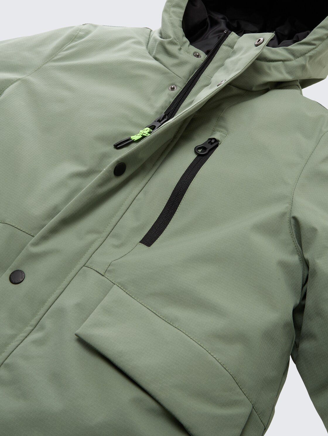 Arctic Parka mit Kapuze - Sea Spray - Detail-Model-Ansicht