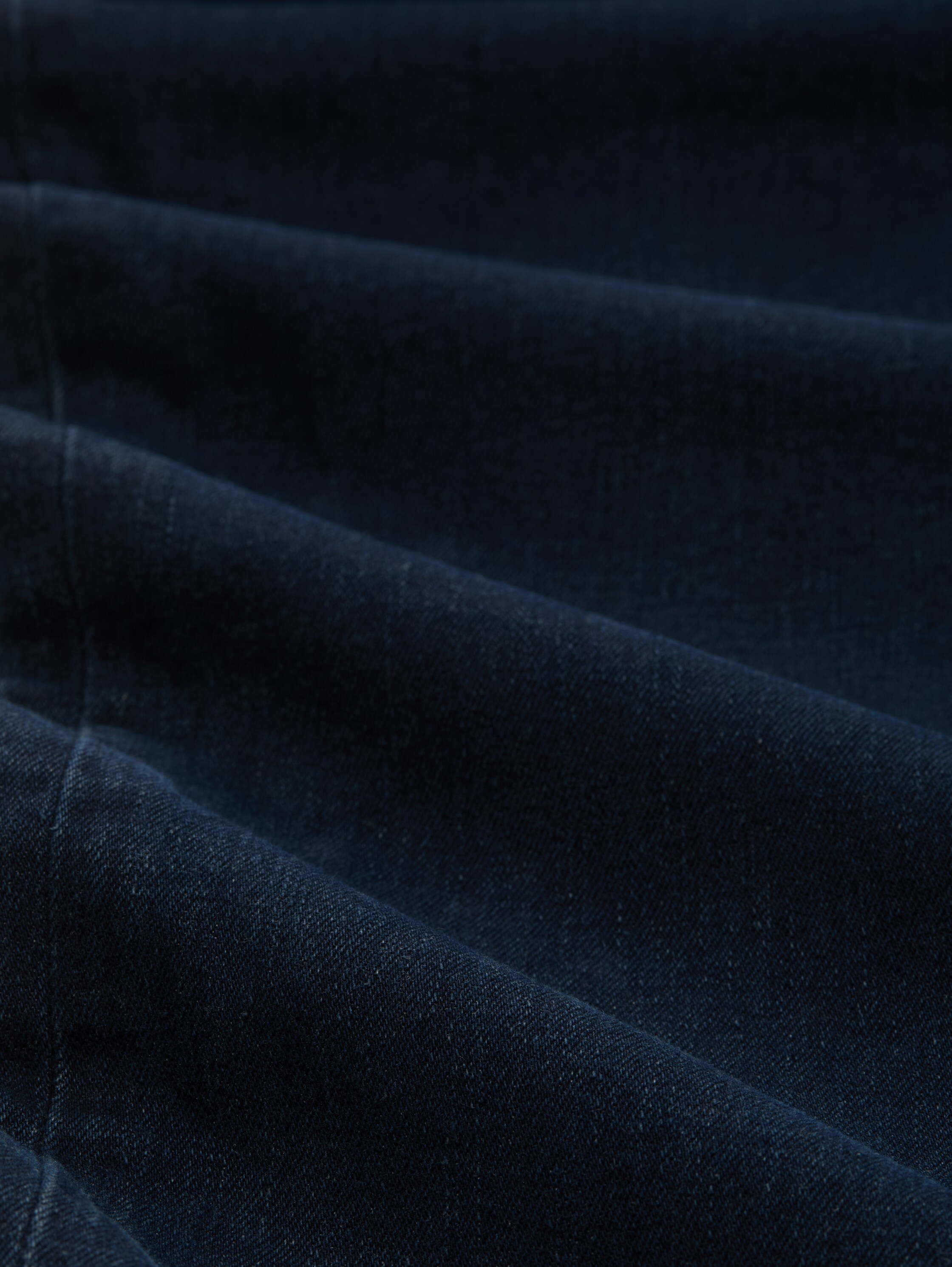 TTTROY SLIM Jeans mit Stretch - blue black denim - Material-Ansicht