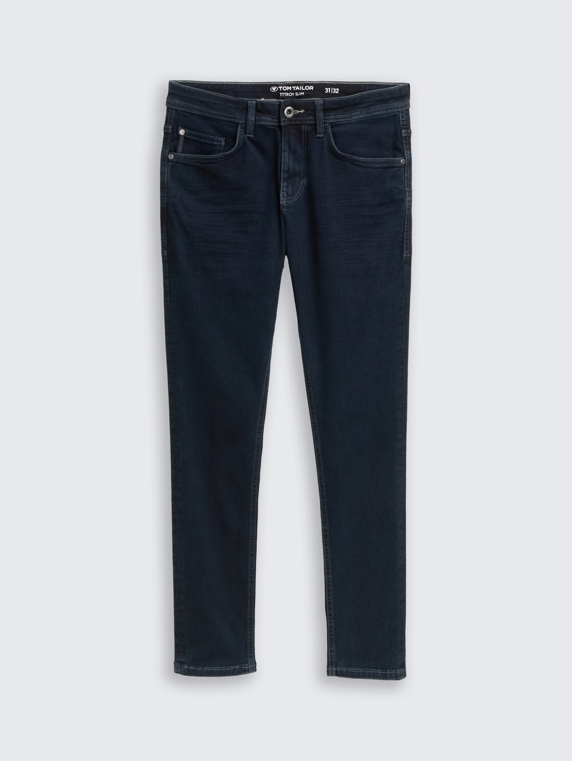 TTTROY SLIM Jeans mit Stretch - blue black denim - Vorder-Produkt-Ansicht