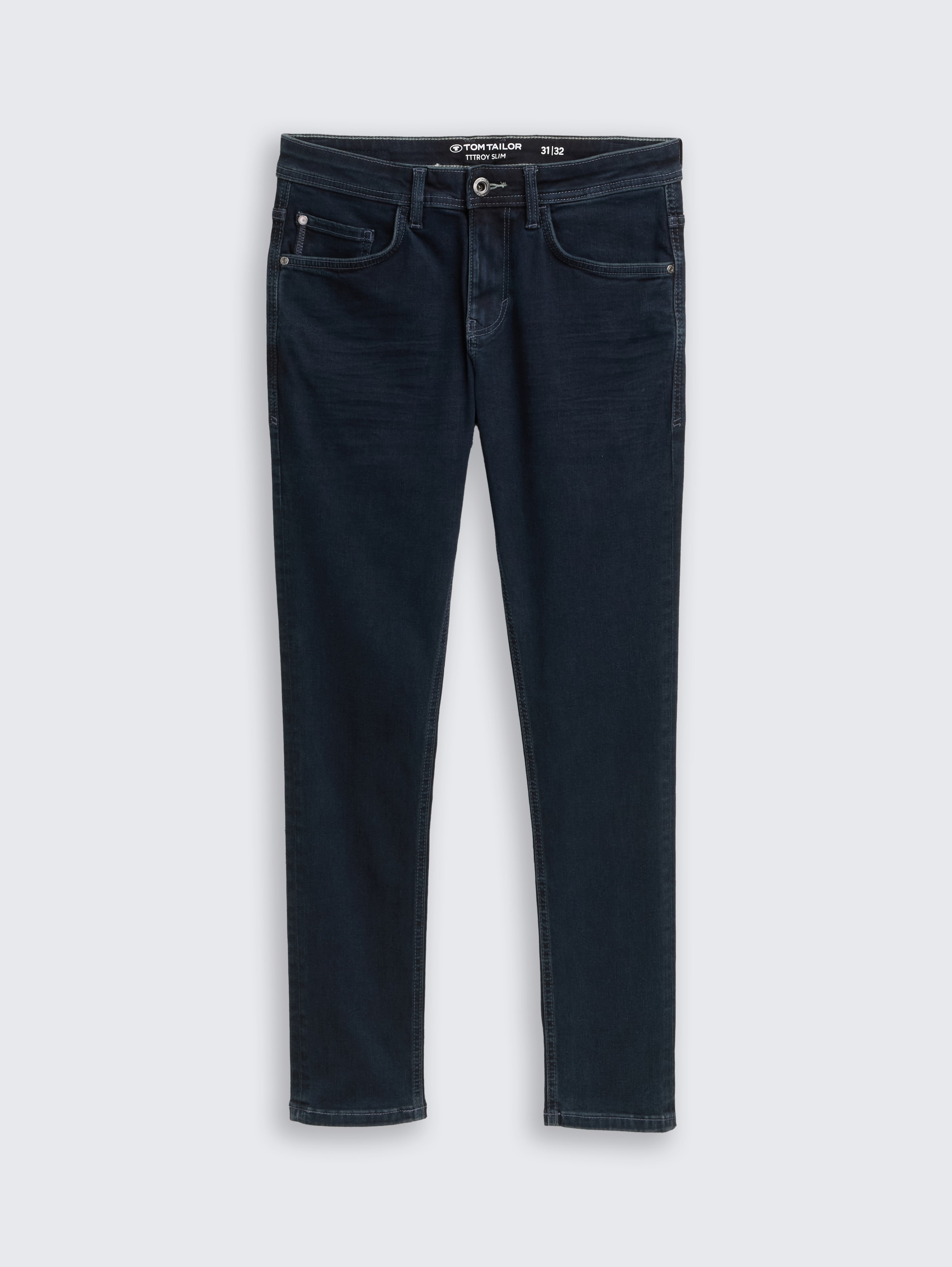 TTTROY SLIM Jeans mit Stretch - blue black denim - Vorder-Produkt-Ansicht