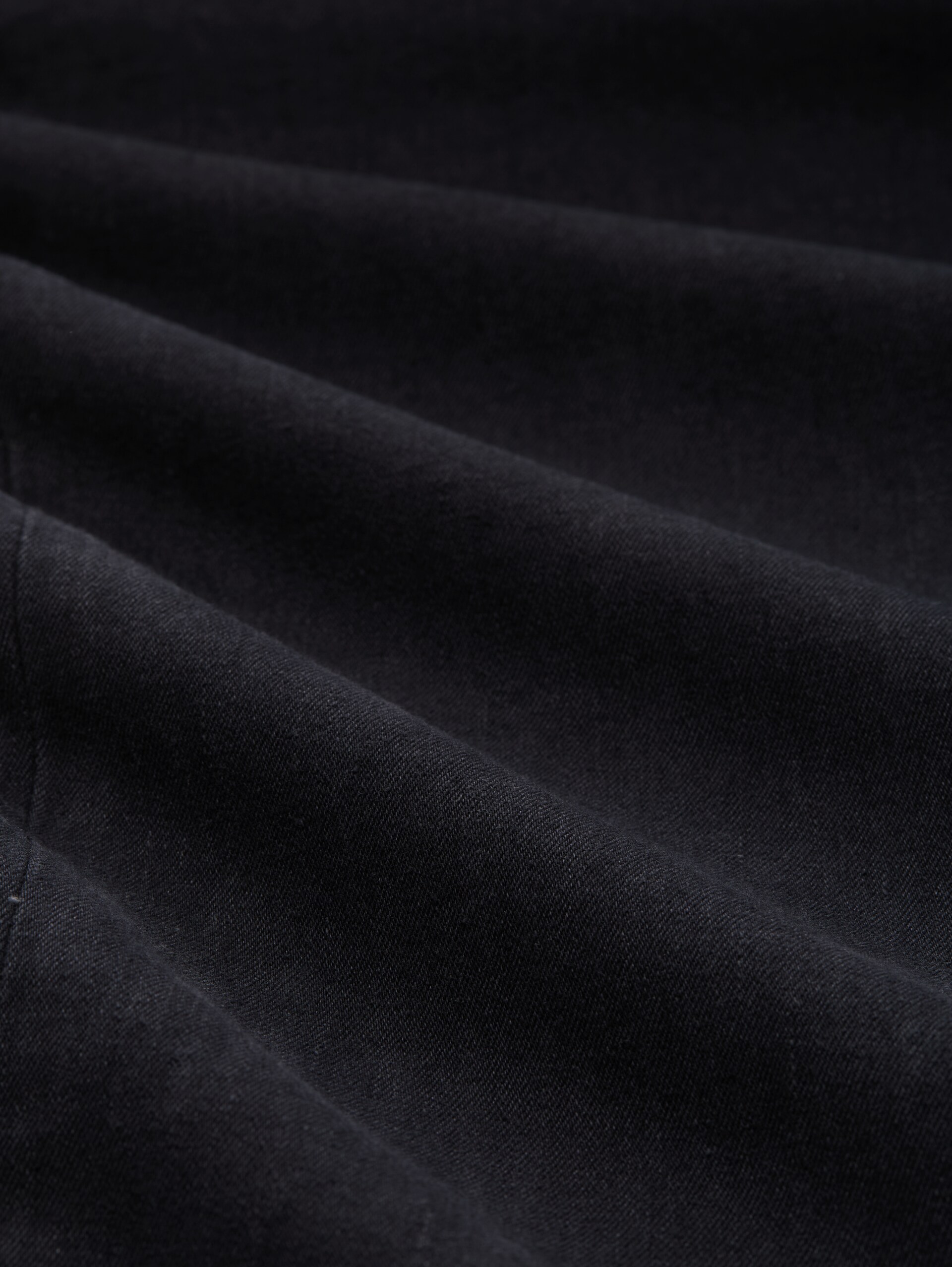 TTTROY SLIM Jeans mit Stretch - clean rinsed black denim - Material-Ansicht