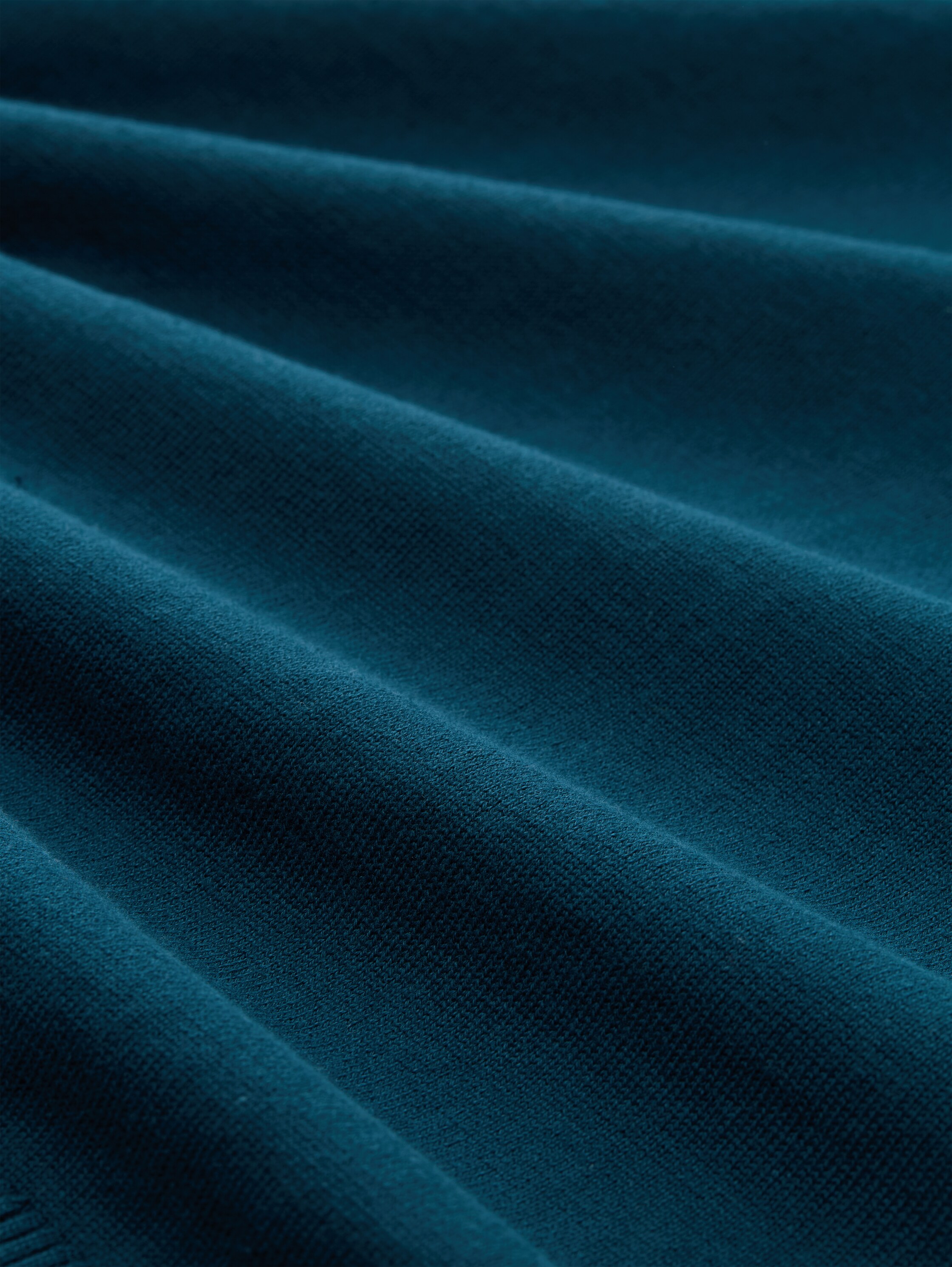 Troyer Strickpullover aus Baumwolle - deep_pond_green - 