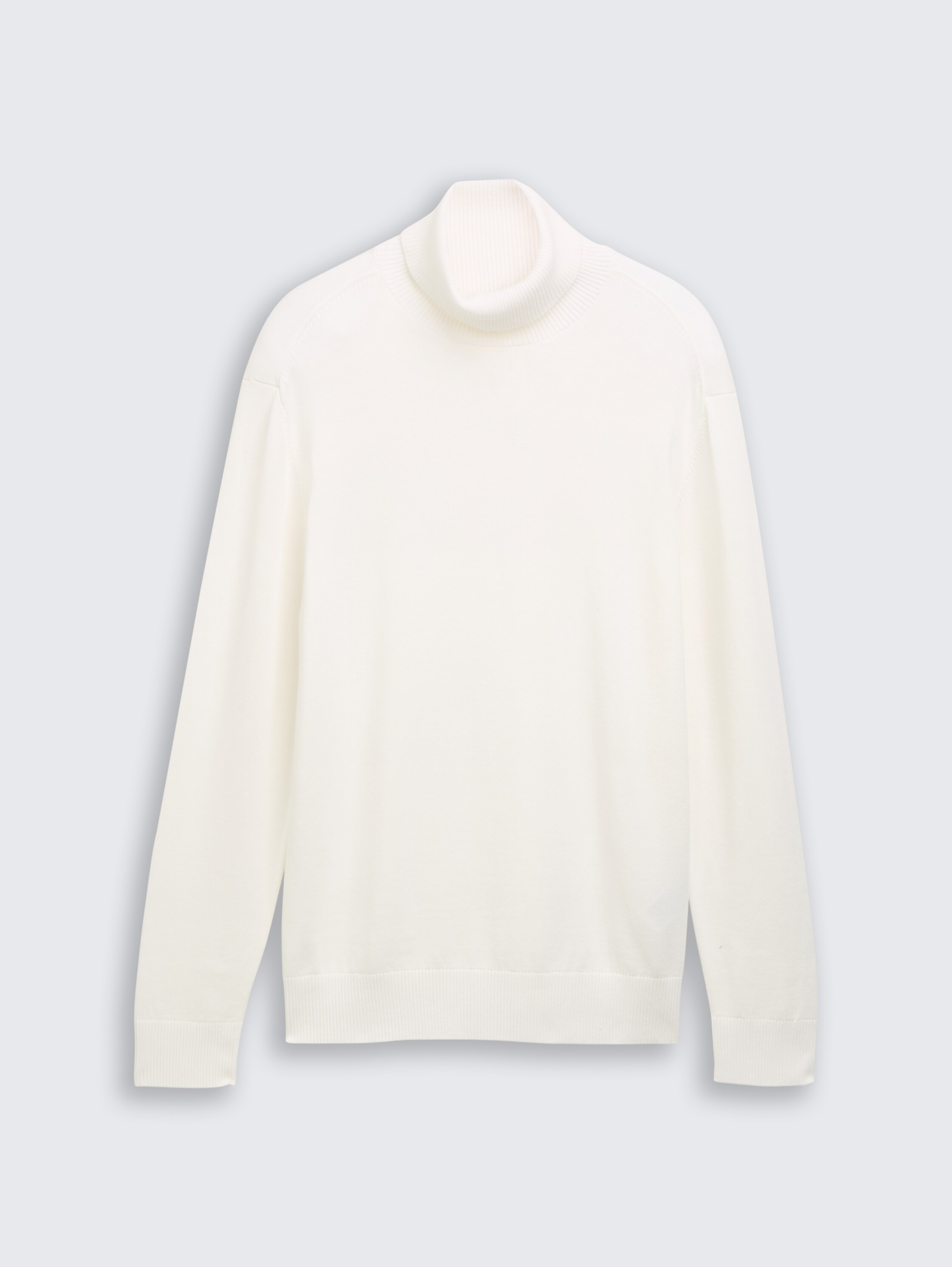 Rollkragenpullover aus Baumwolle - wool_white - 