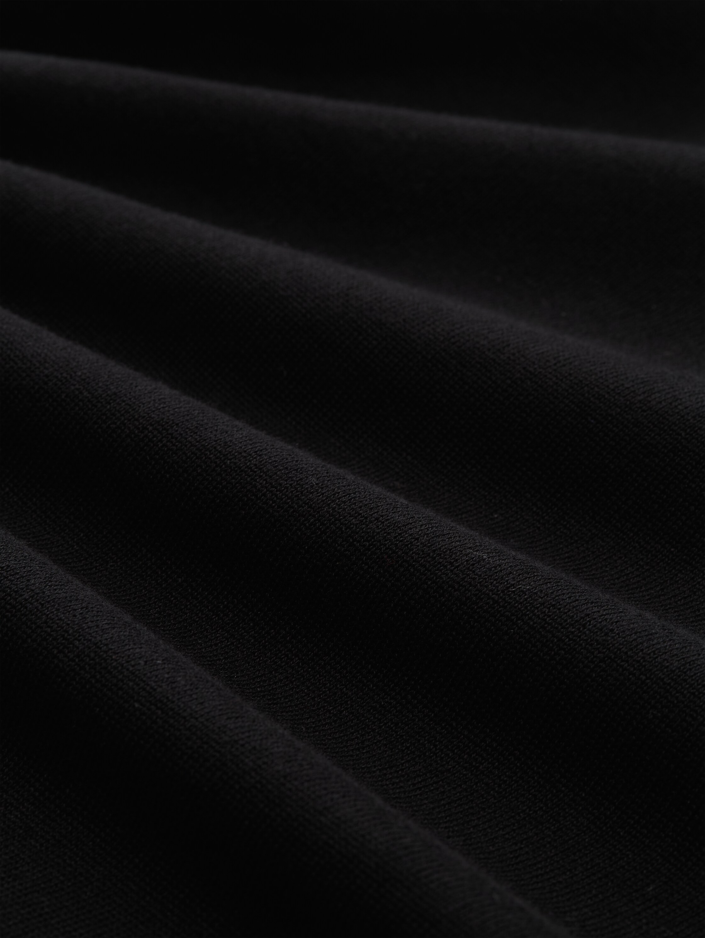 Rollkragenpullover aus Baumwolle - black - 