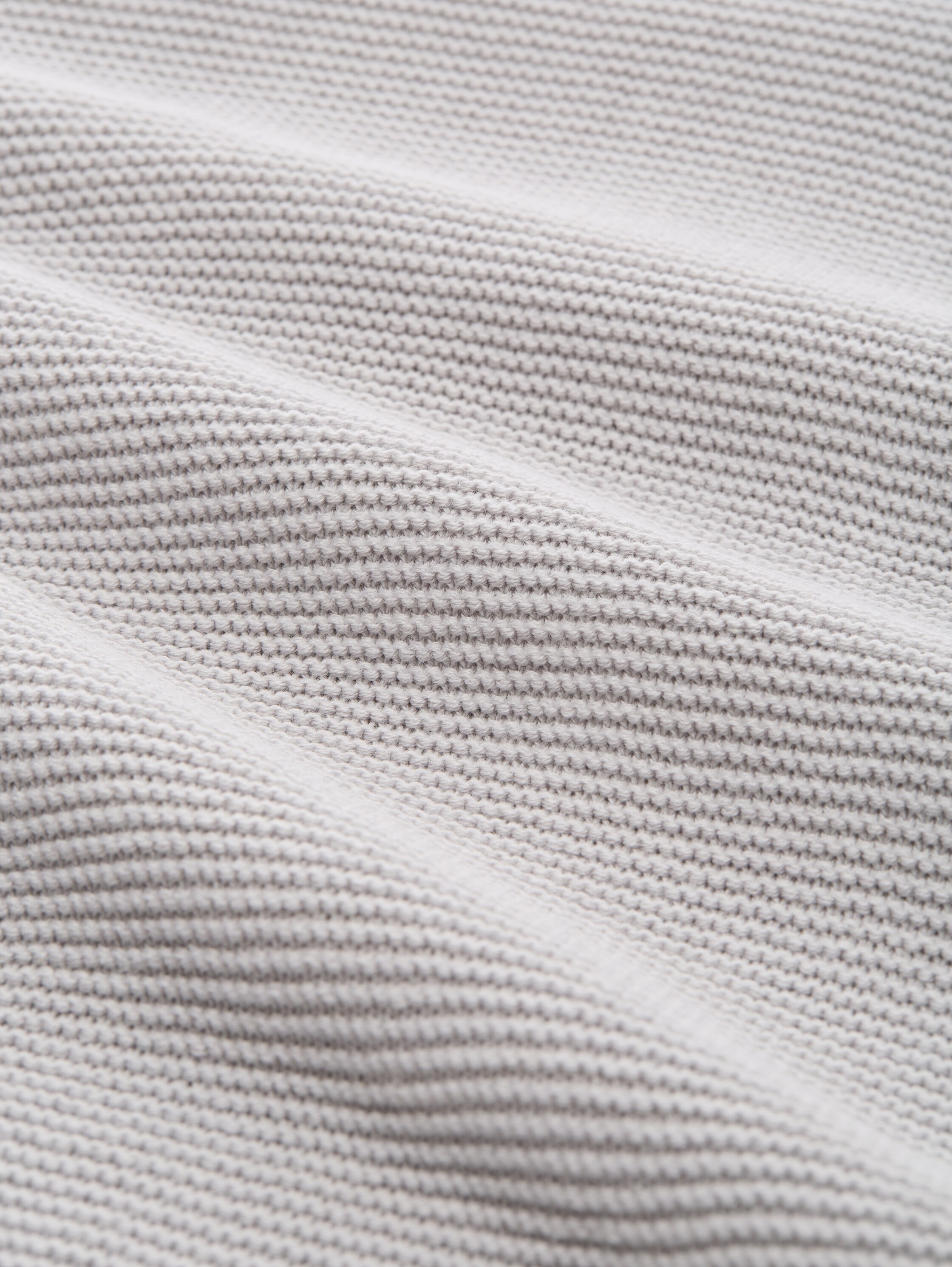 Gebreide trui met relaxte pasvorm - light_stone_grey_melange - 