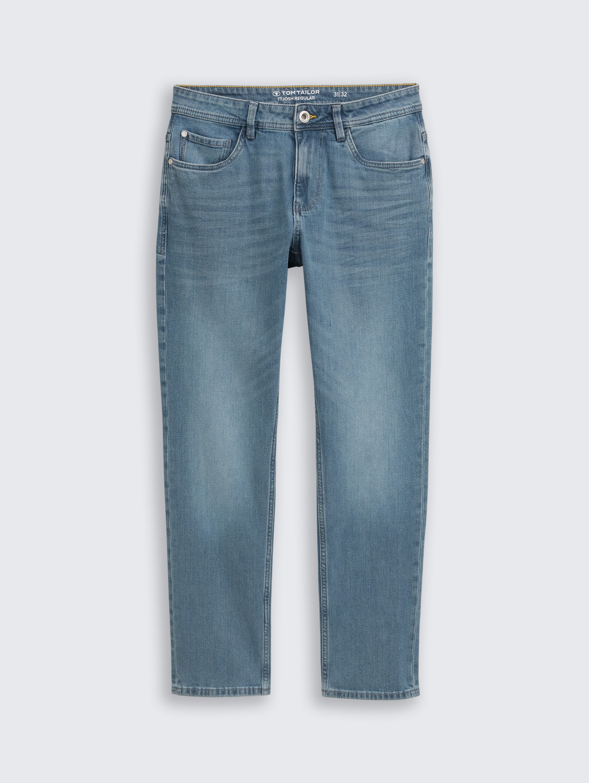 TTJOSH REGULAR SLIM Jeans mit Stretch - blue grey denim - Vorder-Produkt-Ansicht