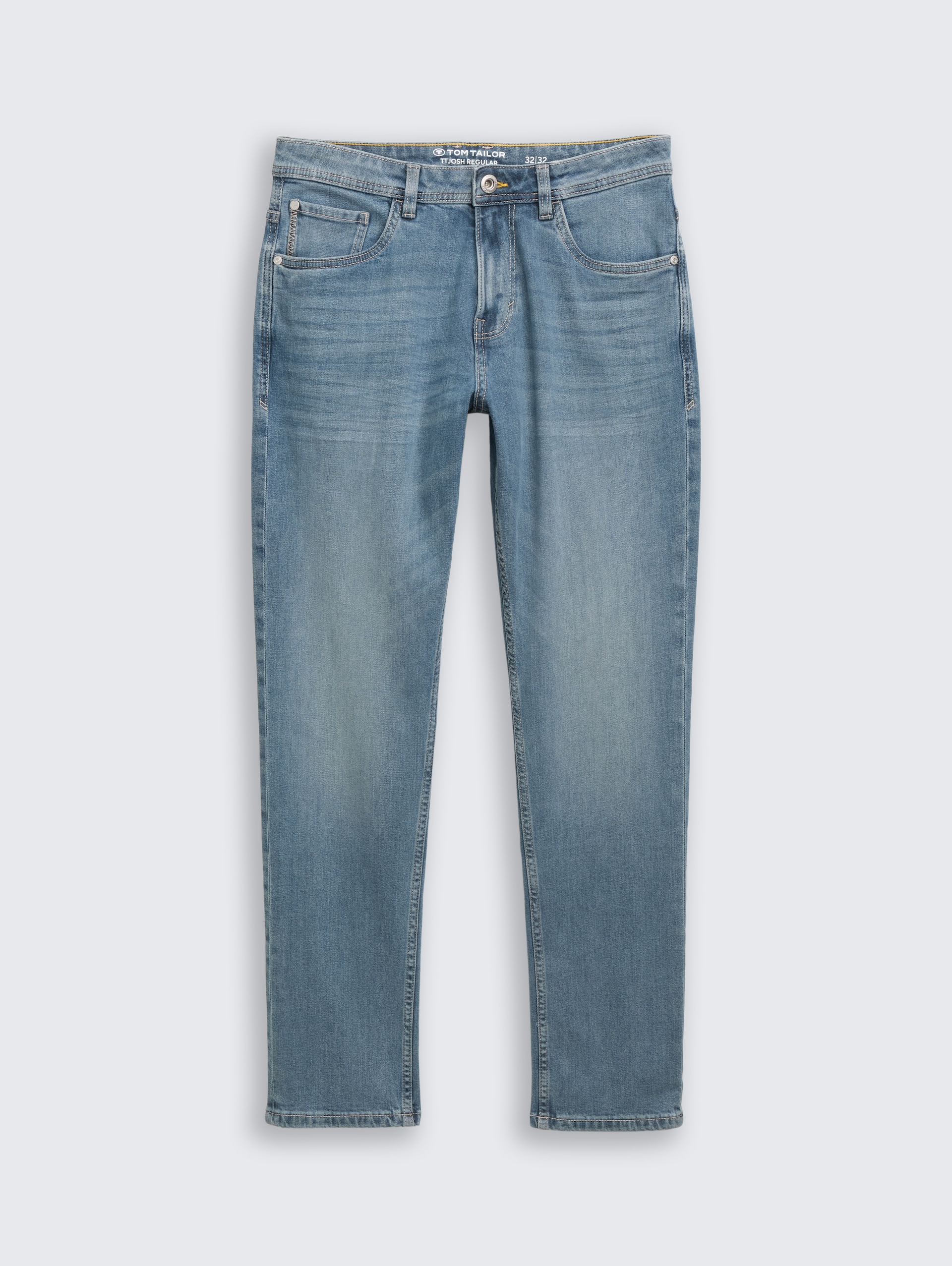 TTJOSH REGULAR SLIM Jeans mit Stretch - light stone blue grey denim - Vorder-Produkt-Ansicht