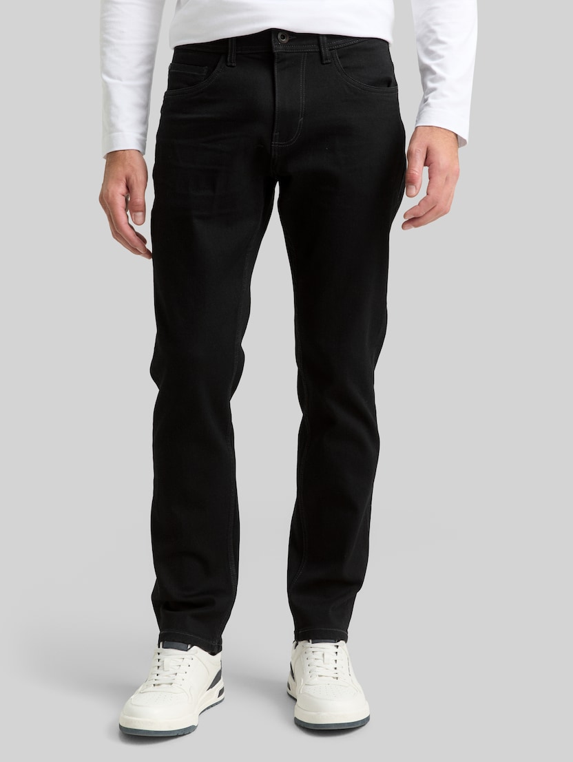TTJOSH REGULAR SLIM Jeans mit Stretch von Men, black denim