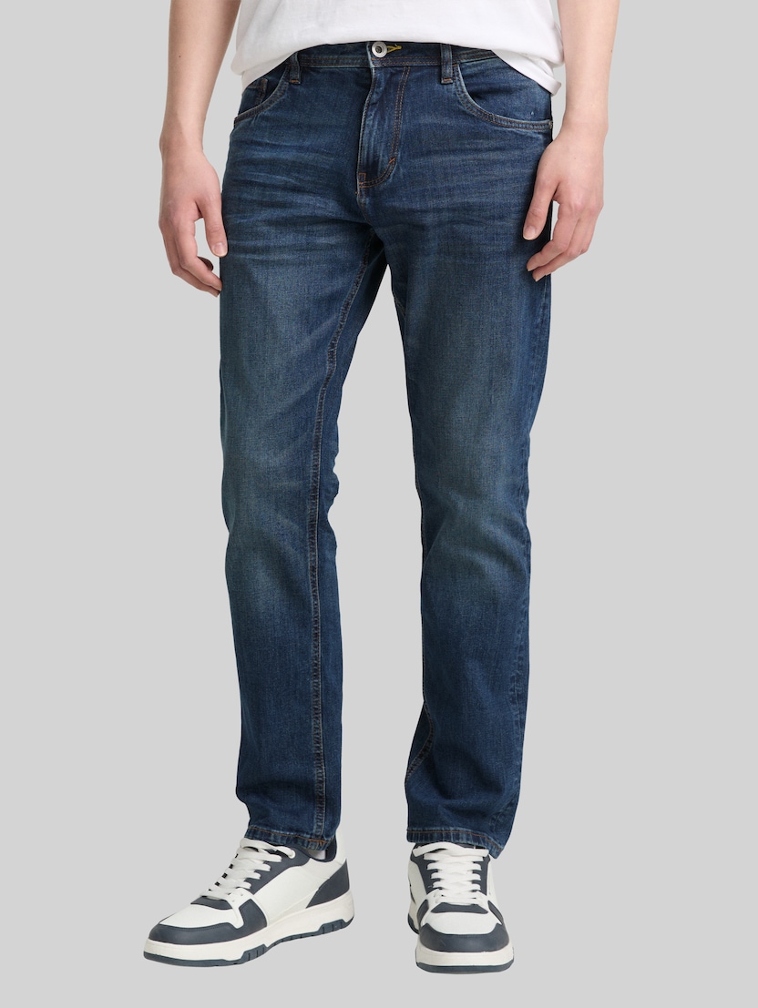TTJOSH REGULAR SLIM Jeans mit Stretch von Men, mid stone wash denim
