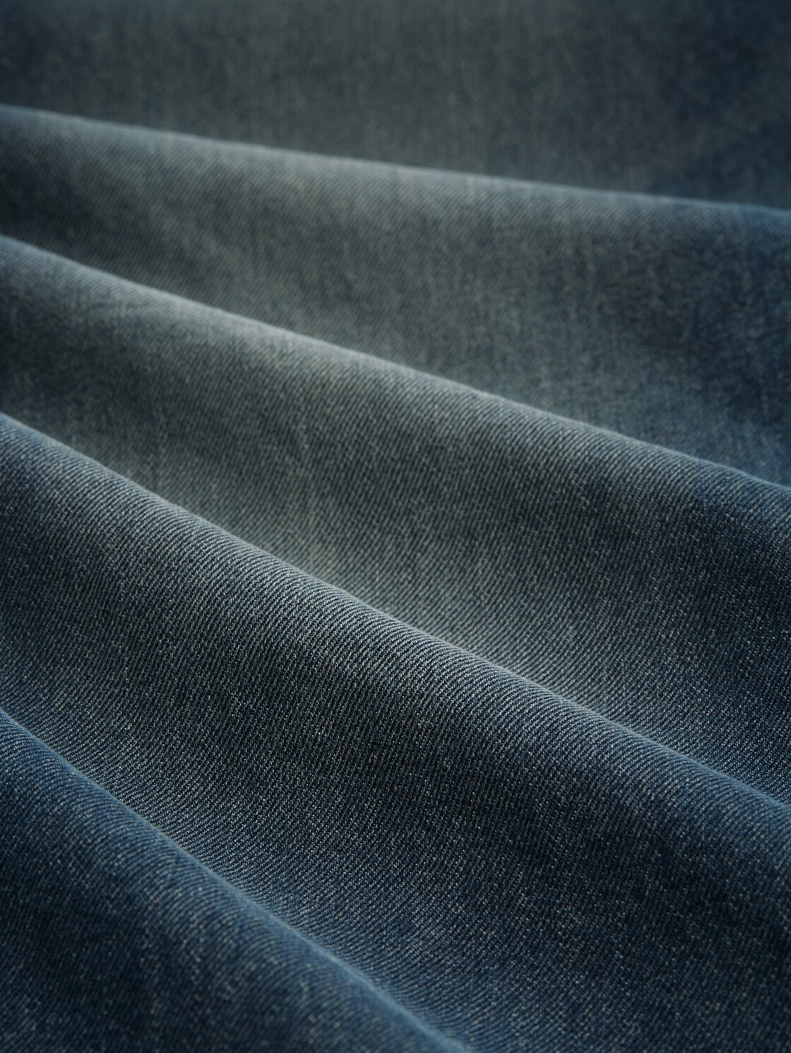 TTMARVIN STRAIGHT Jeans - mid stone blue grey denim - Material-Ansicht