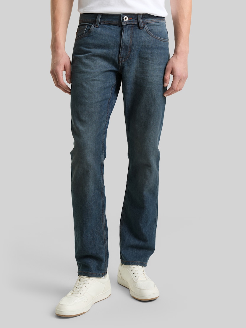 TTMARVIN STRAIGHT-jeans door Men, mid stone blue grey denim