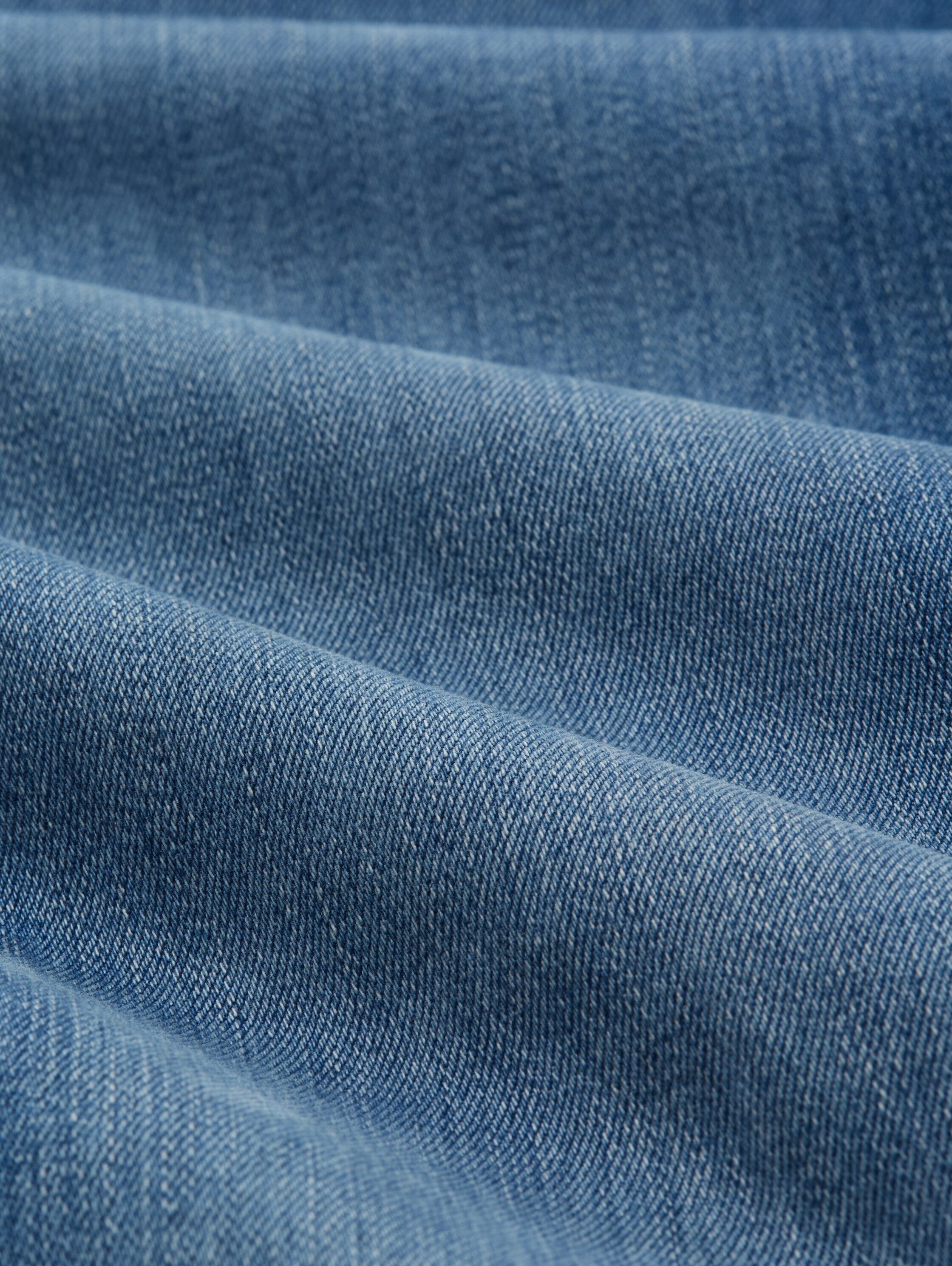 TTMARVIN STRAIGHT Jeans mit Superstretch - mid stone bright blue denim - Material-Ansicht