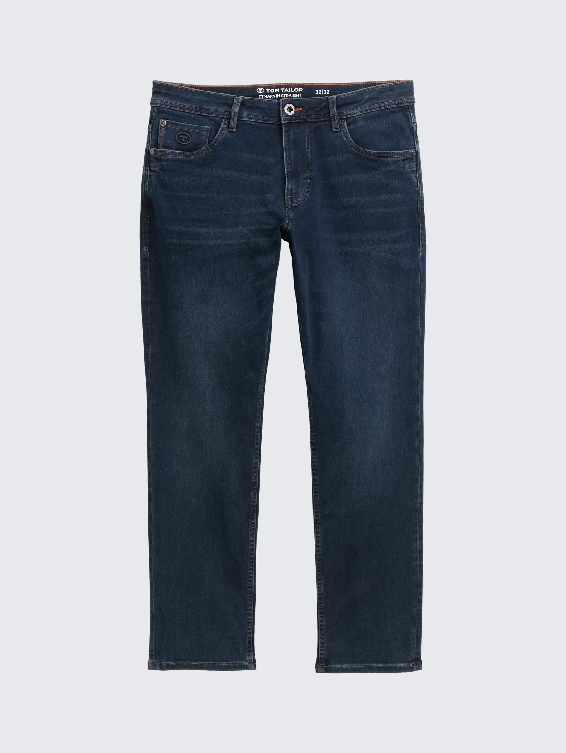 TTMARVIN STRAIGHT Jeans mit Superstretch - dark stone blue black denim - Vorder-Produkt-Ansicht