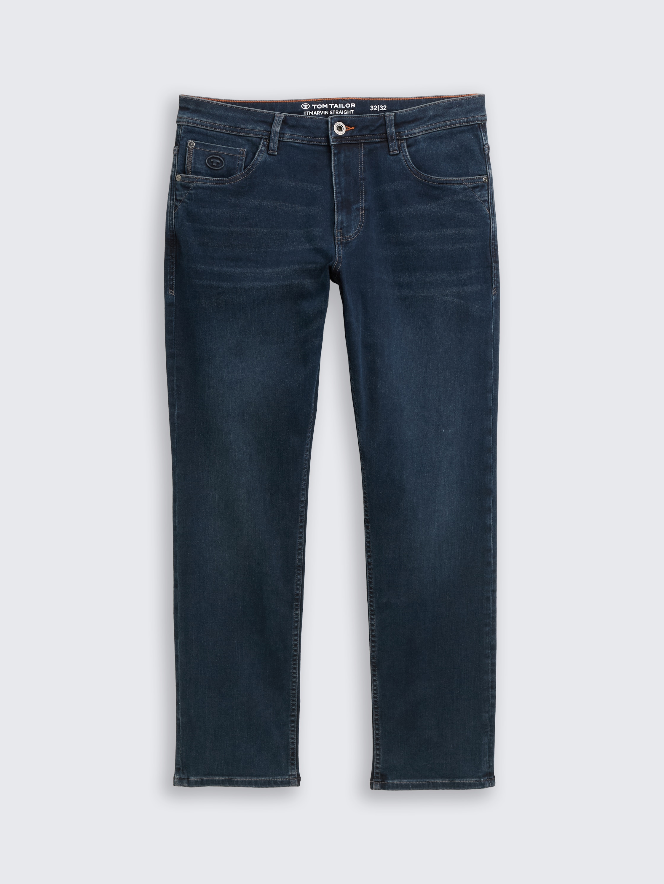 TTMARVIN STRAIGHT Jeans mit Superstretch - dark stone blue black denim - Vorder-Produkt-Ansicht