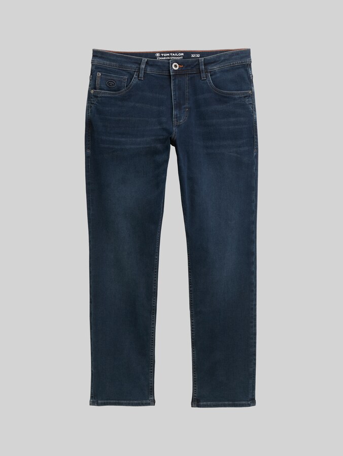 TTMARVIN STRAIGHT Jeans mit Superstretch von Men, dark stone blue black denim
