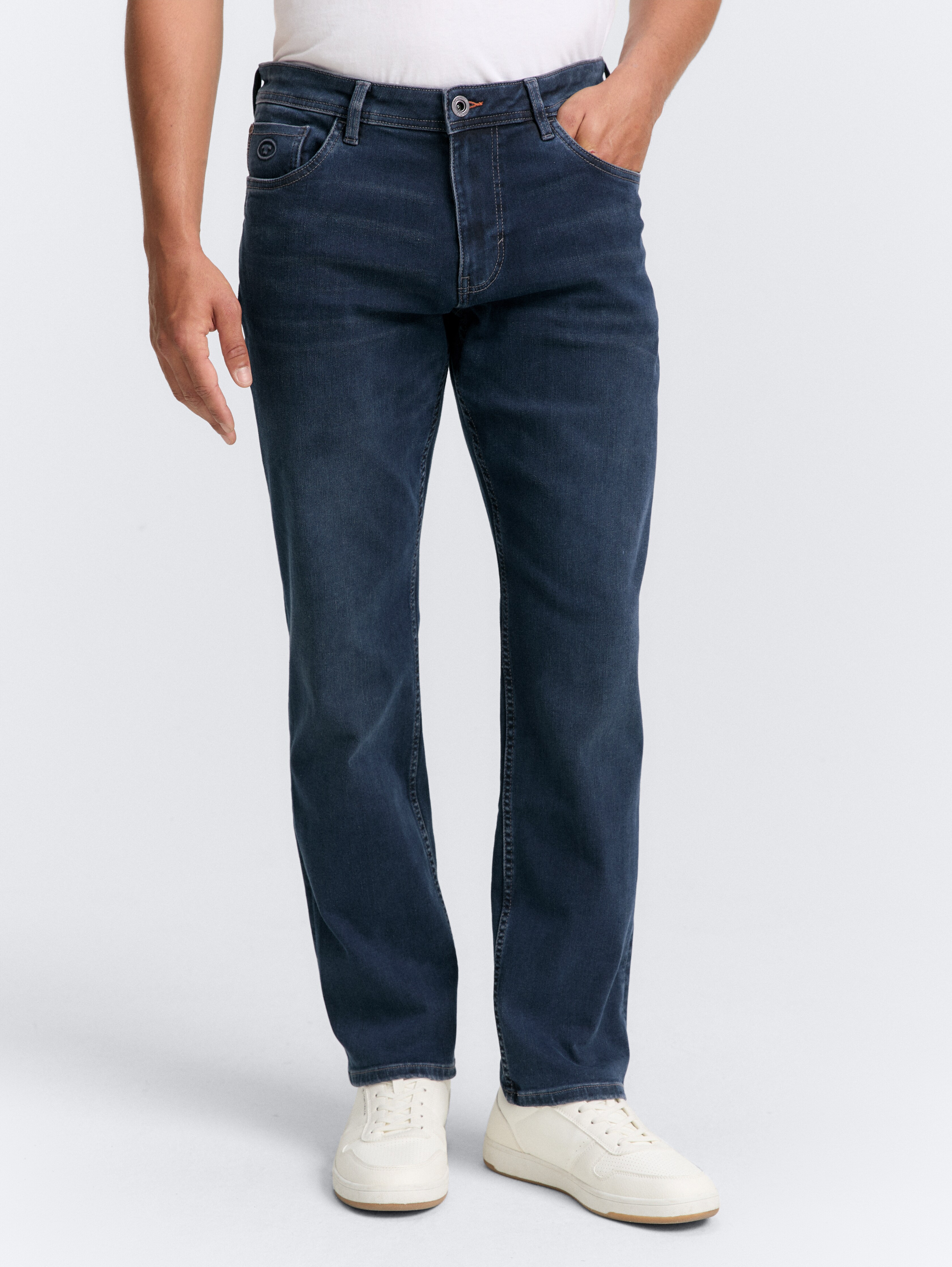 TTMARVIN STRAIGHT Jeans mit Superstretch von Men, dark stone blue black denim