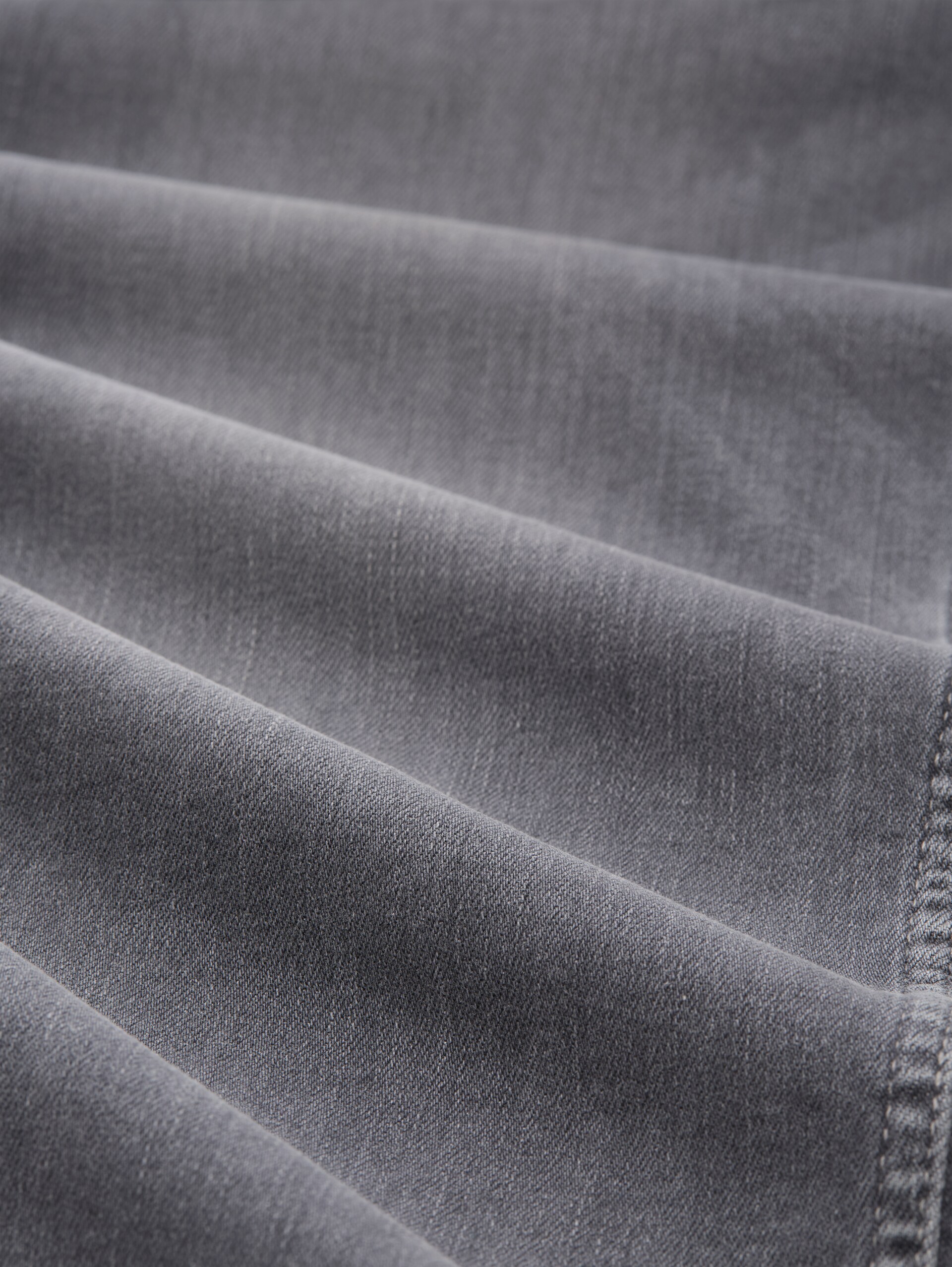 Jeans TTMARVIN STRAIGHT avec super-stretch - grey denim - Vue de la matière
