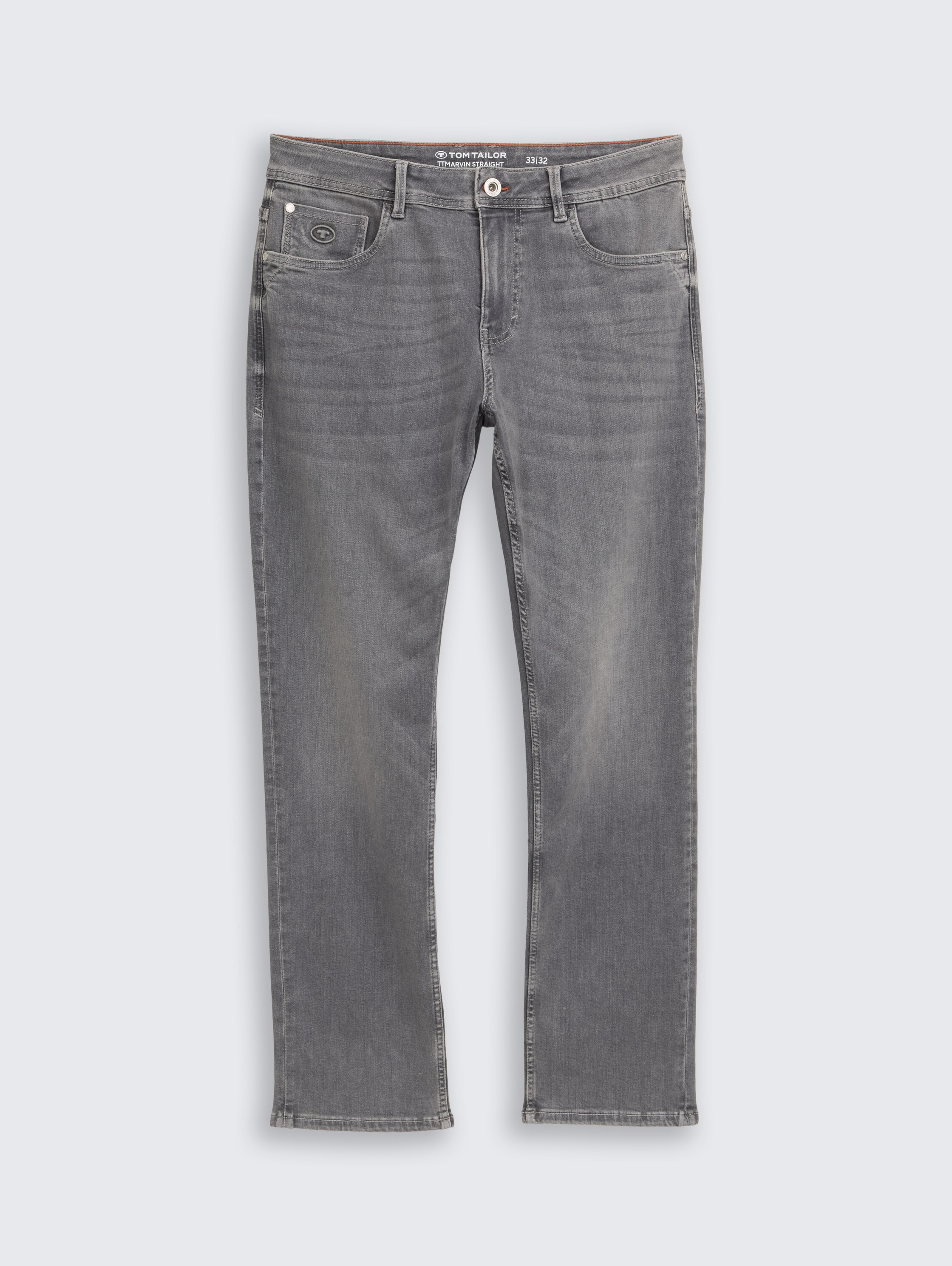 TTMARVIN STRAIGHT Jeans mit Superstretch - grey denim - Vorder-Produkt-Ansicht