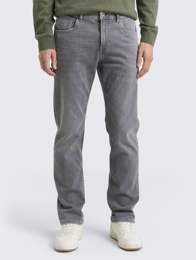 TTMARVIN STRAIGHT jeans with super-stretch by Men, grey denim